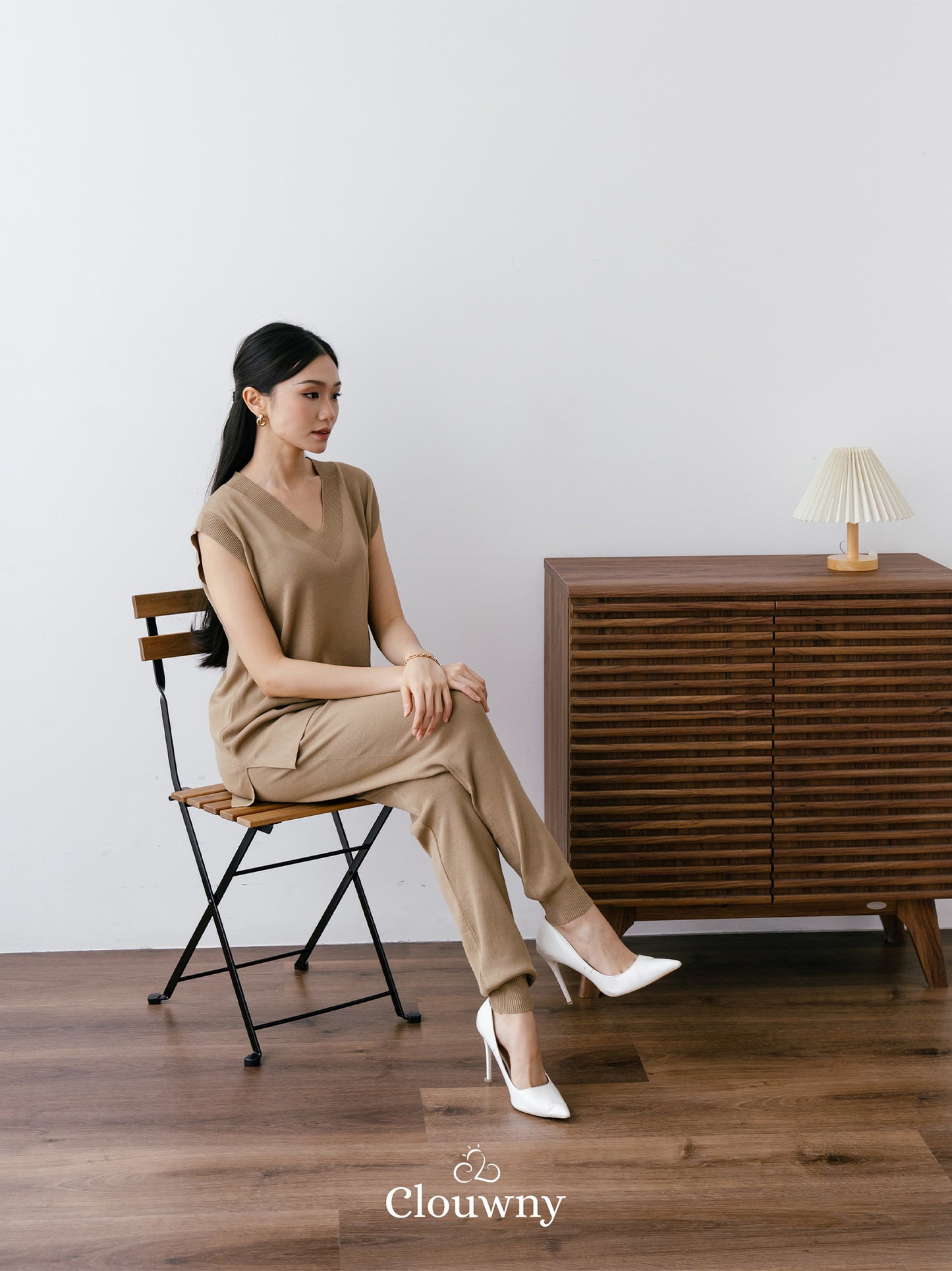 Moreno Knit Set - Khaki