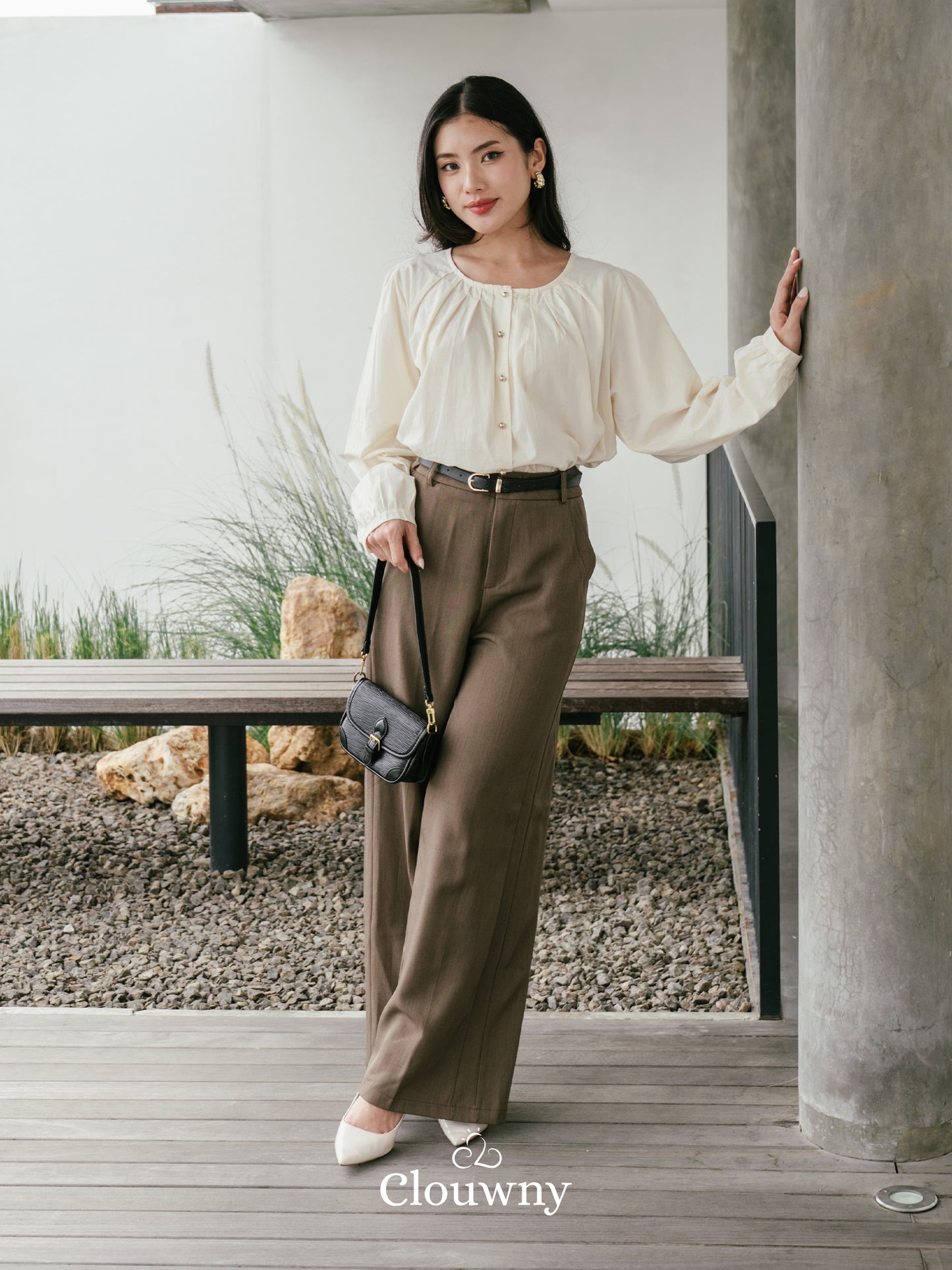 Mine Cotton Blouse - Cream