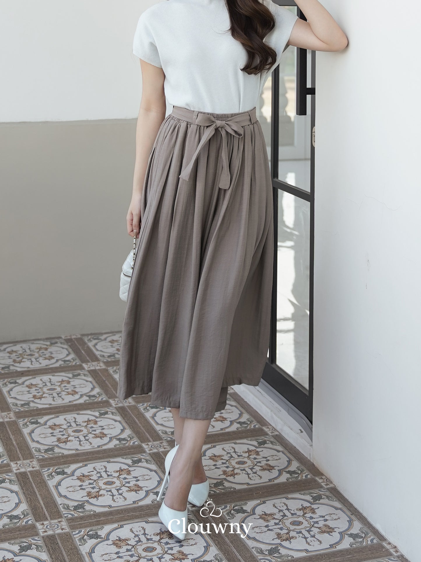 Emilia Cullote Pants - Oat