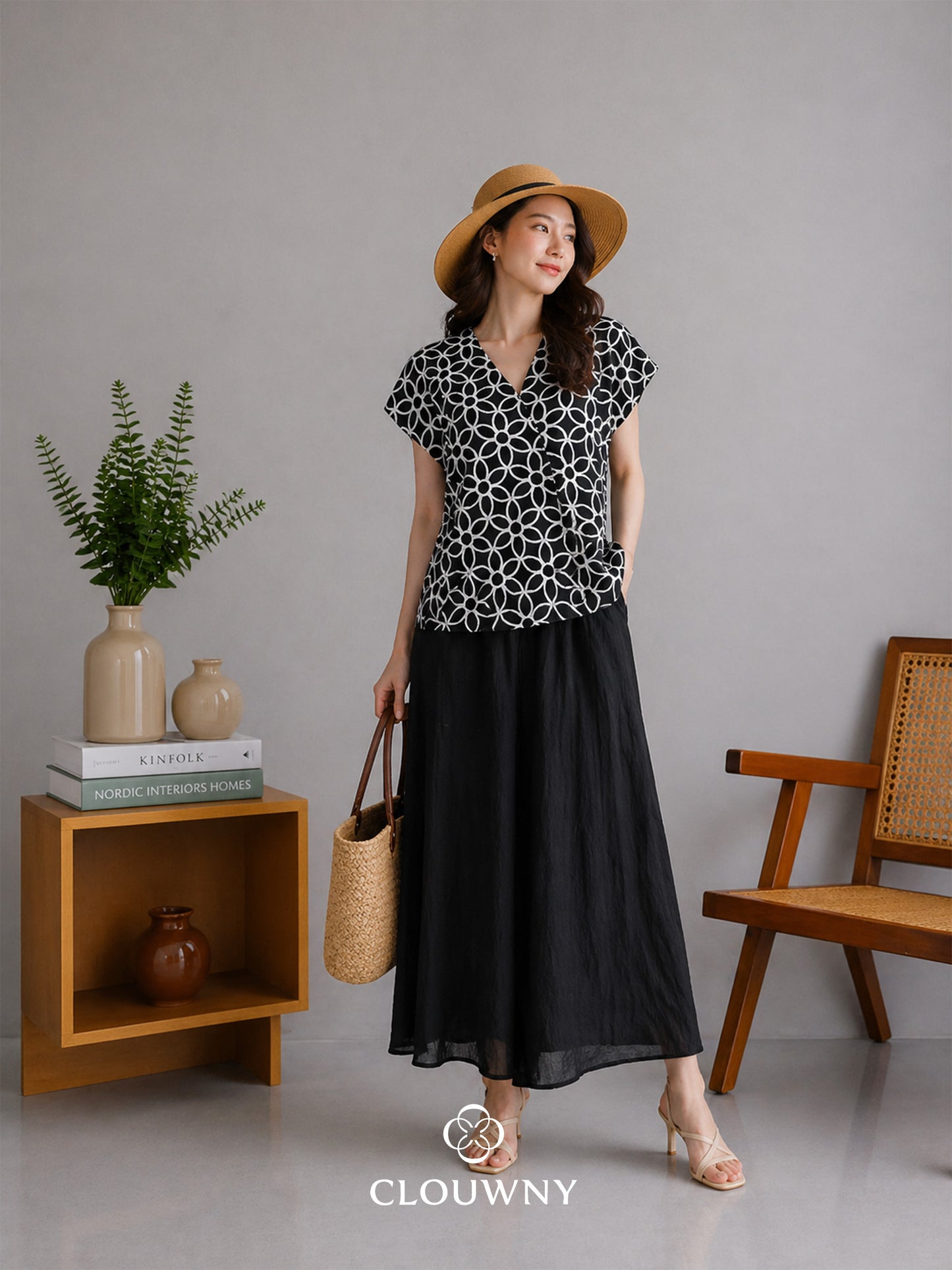Aslan Flower Set - Black
