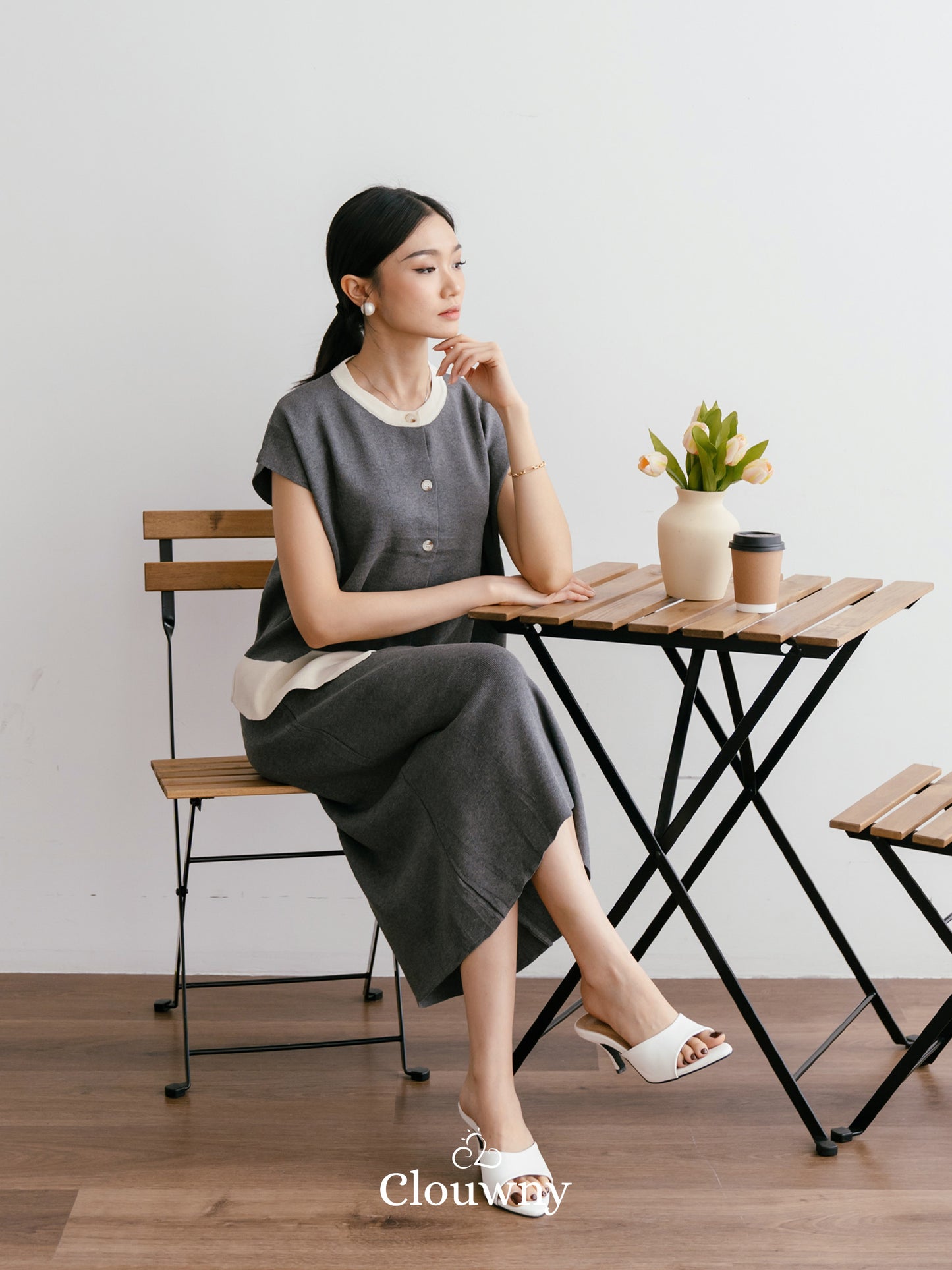 Resta Knit Set - Grey