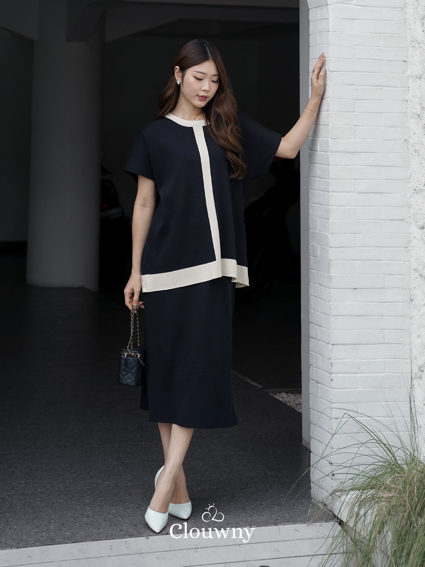 Cherish Knit Set - Black