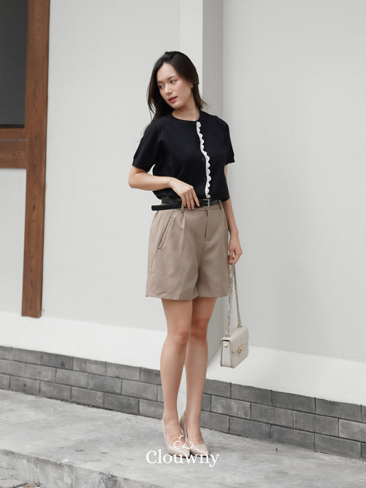 Jessa Short Pants - Mocca