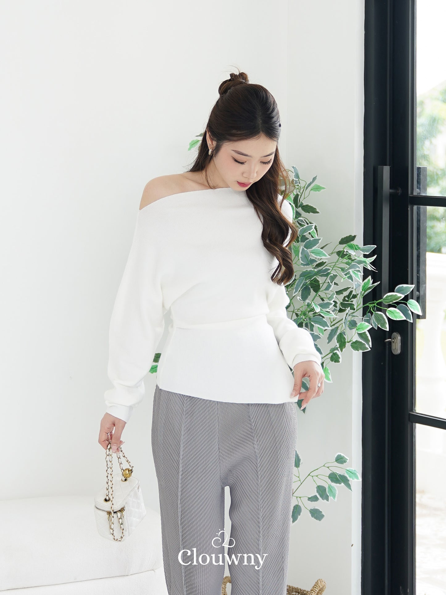 Kesa Sabrina Top - Broken White