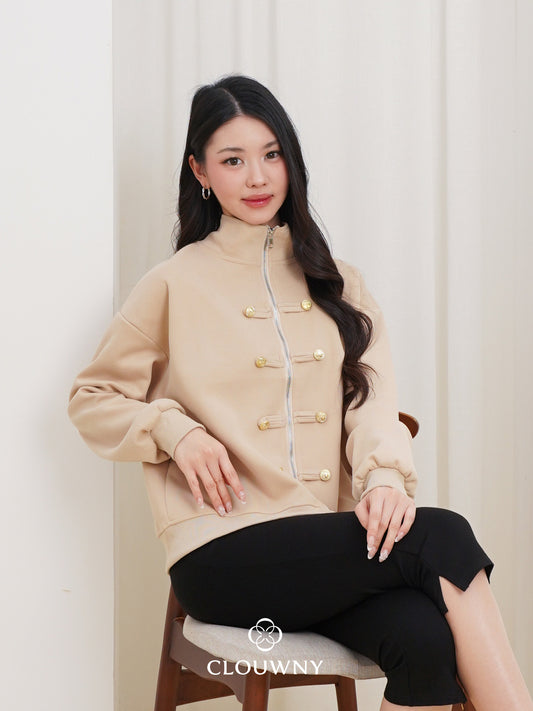 Solera Zipper Jacket - Khaki
