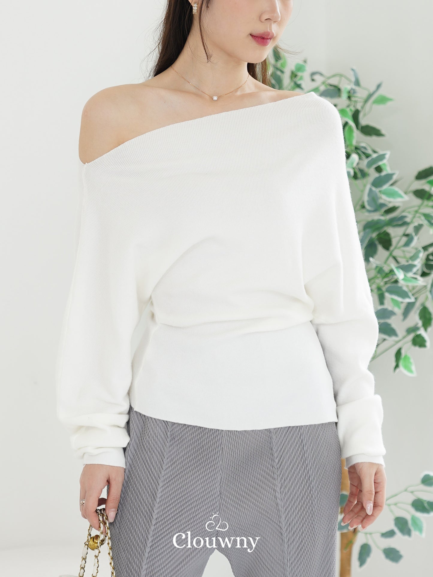 Kesa Sabrina Top - Broken White