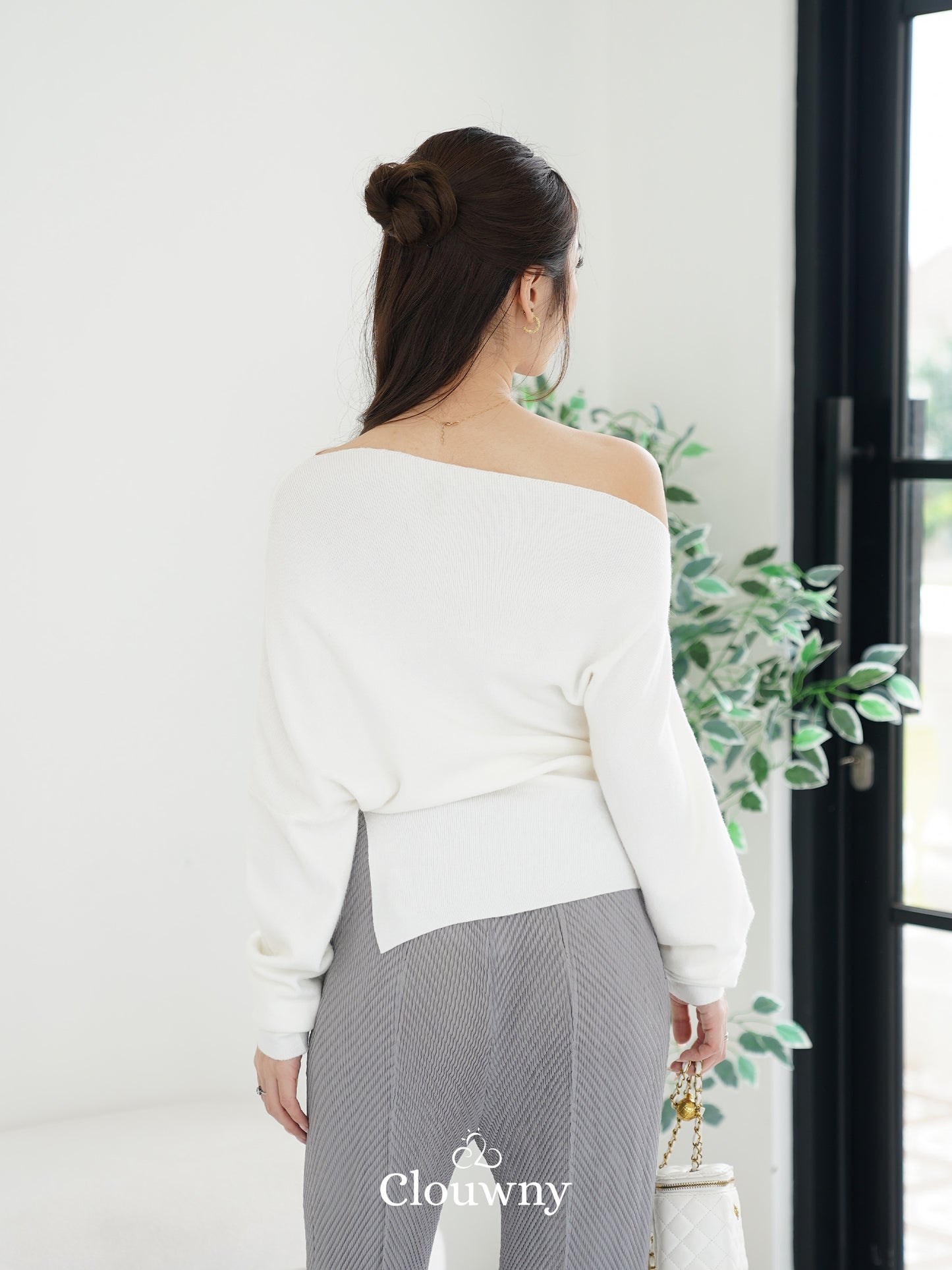 Kesa Sabrina Top - Broken White
