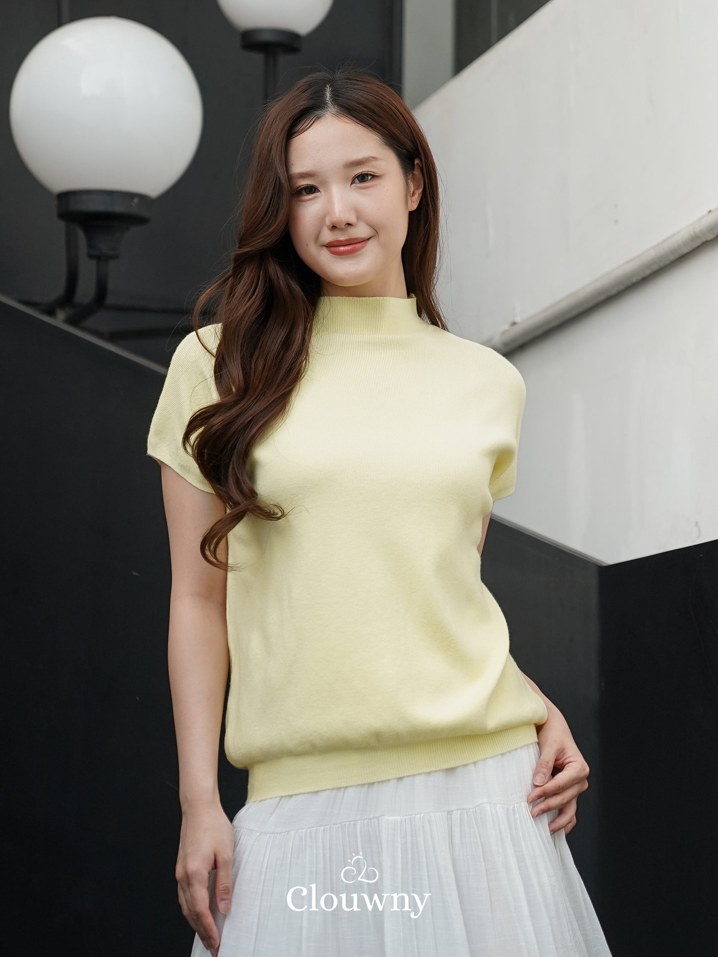 Semi Turtle Top - Yellow