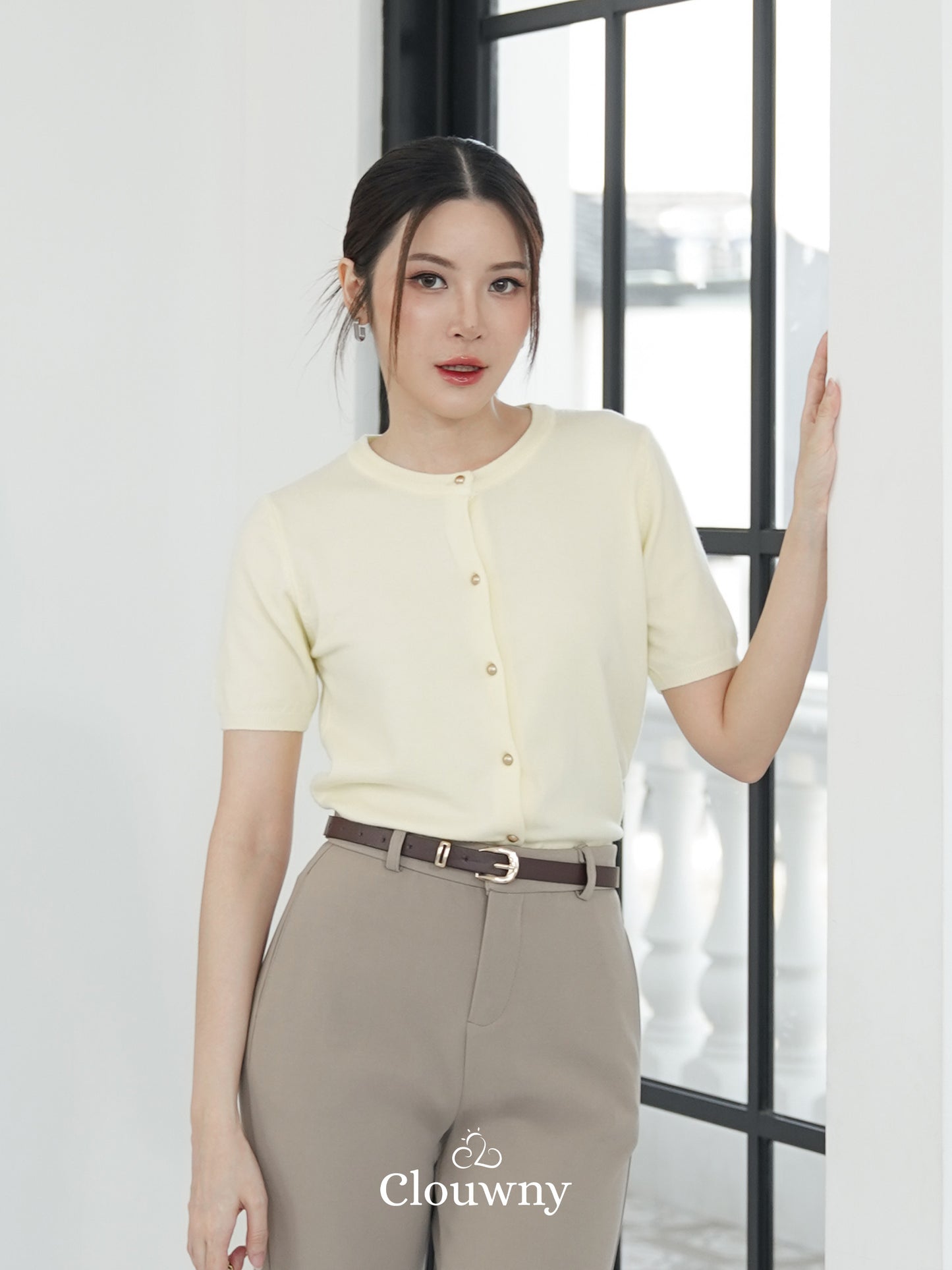 Cayan Knit Top - Yellow