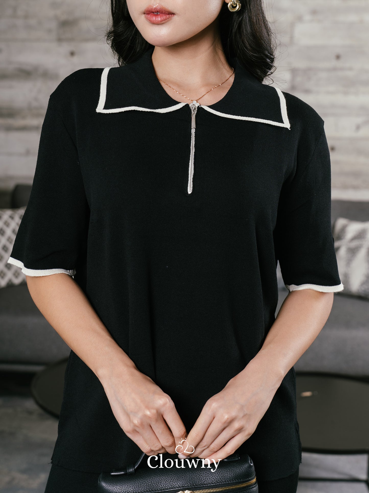 Lucia Knit Set - Black