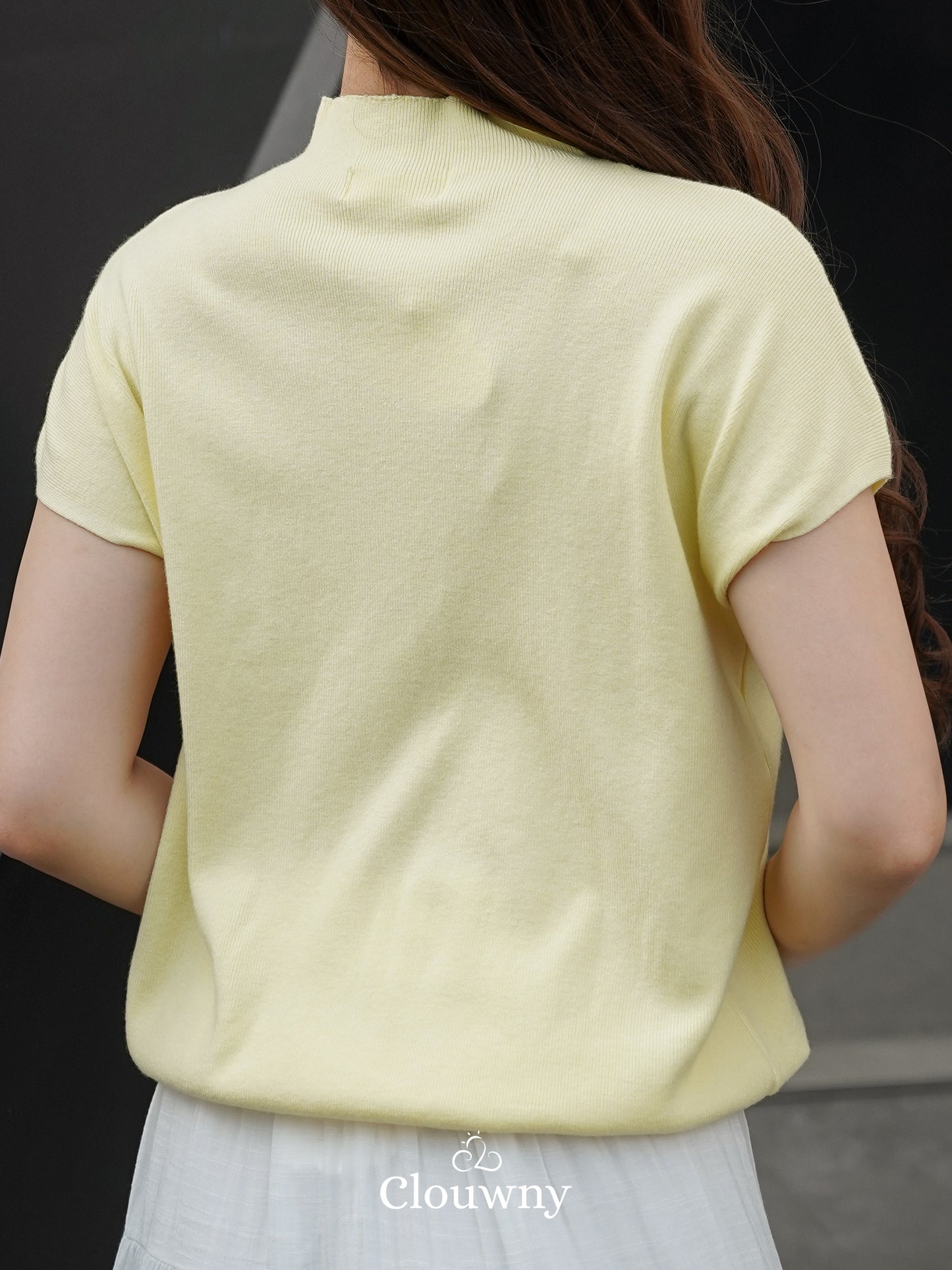 Semi Turtle Top - Yellow