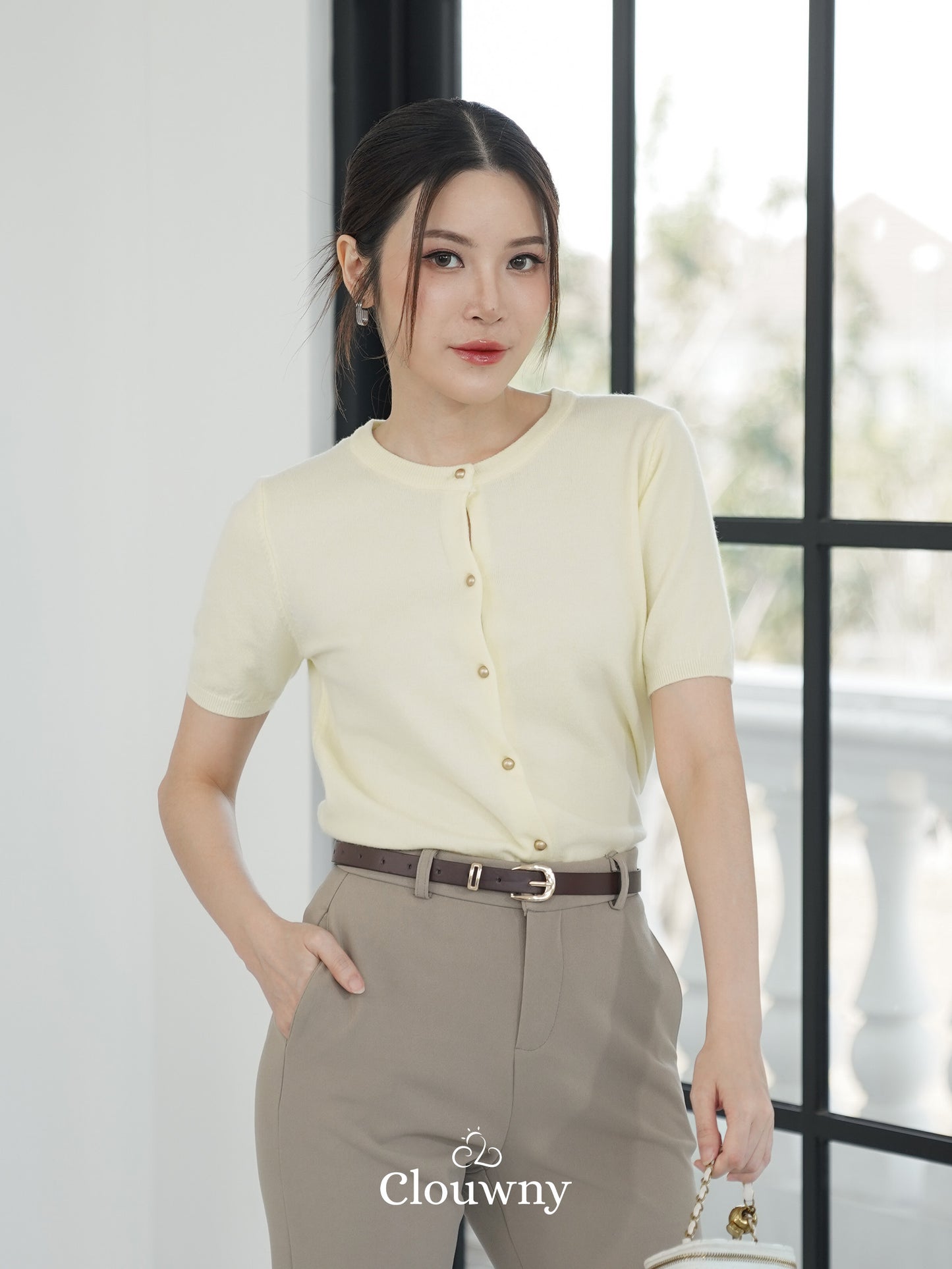 Cayan Knit Top - Yellow