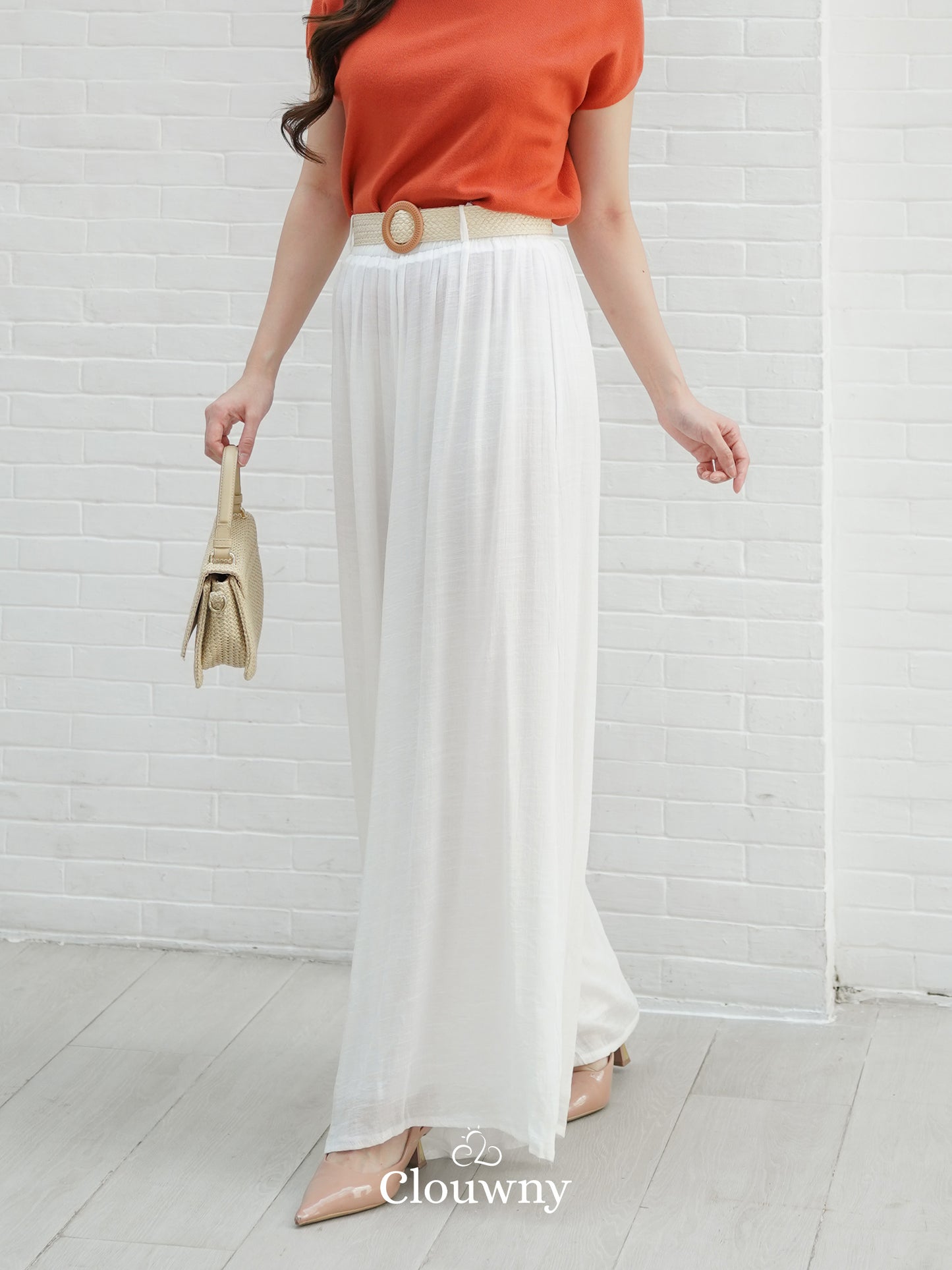 Adel Cullotes Pants - White