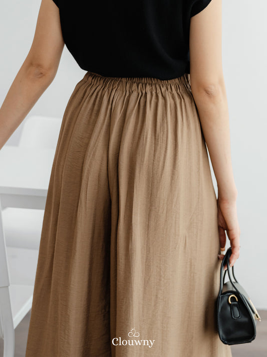 Jenna Cullotes Pants - Beige
