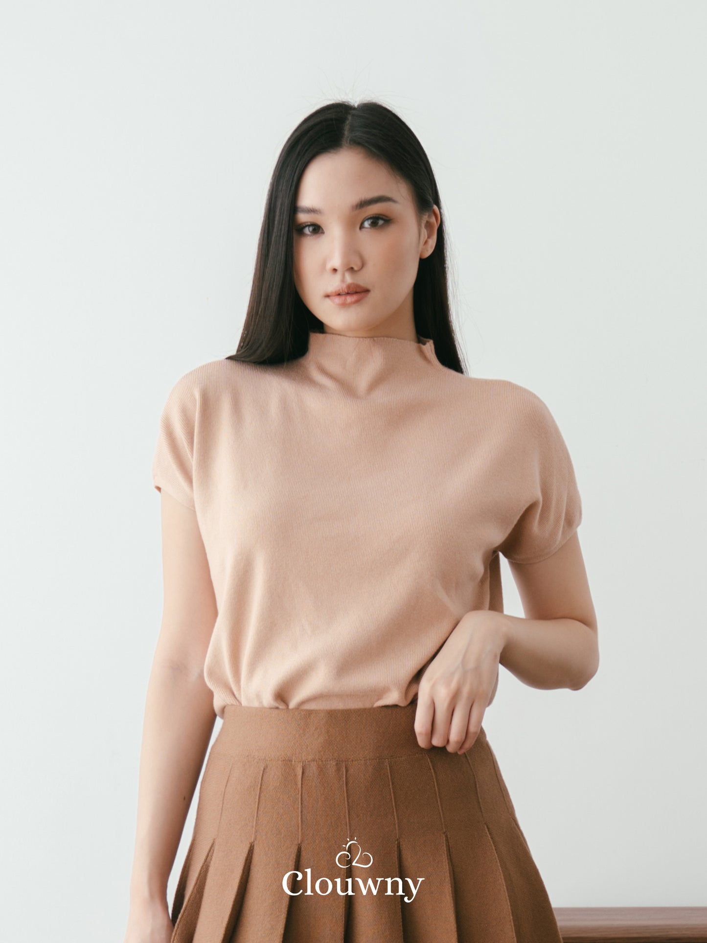 Semi Turtle Top - Sand