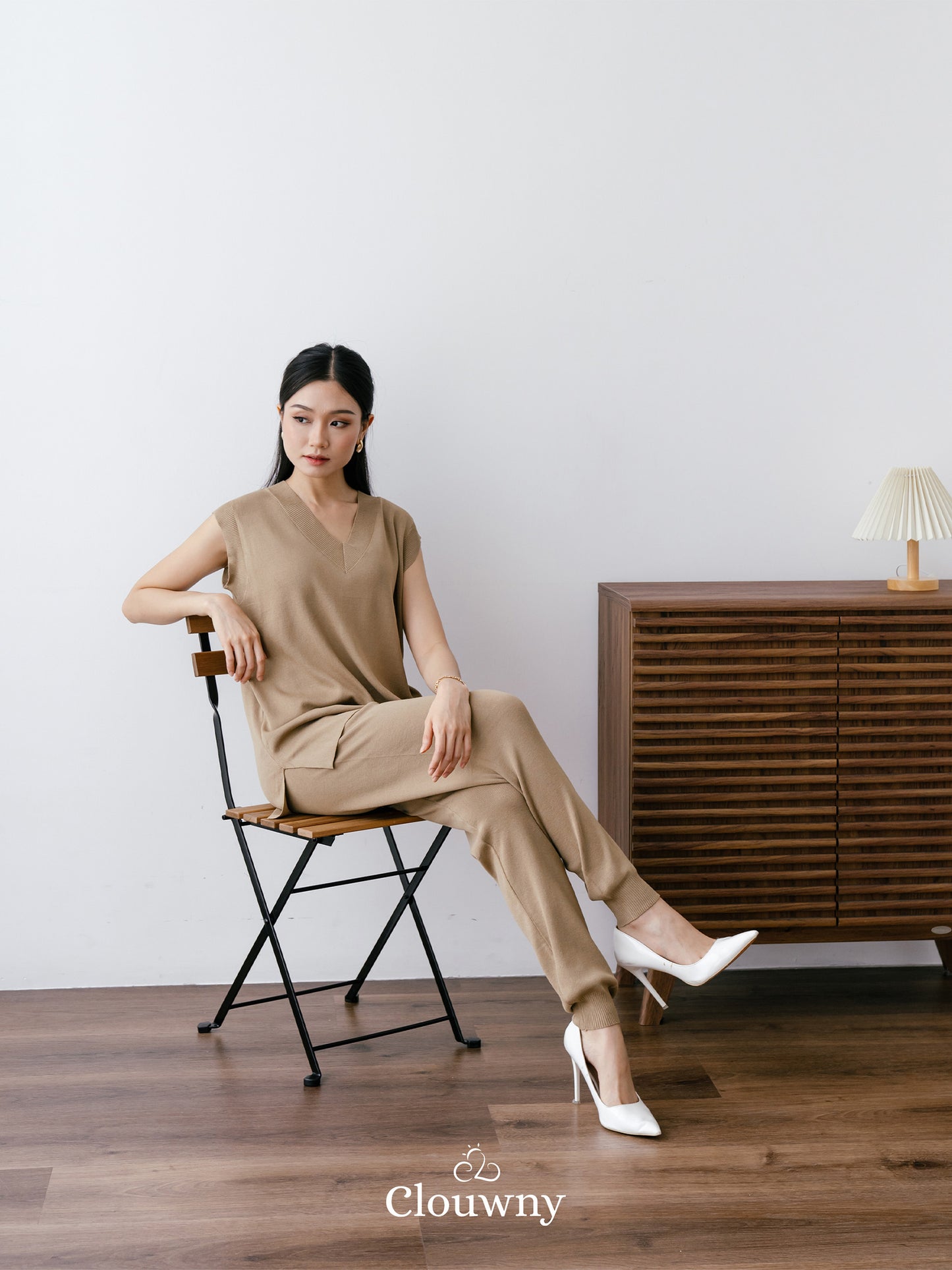 Moreno Knit Set - Khaki