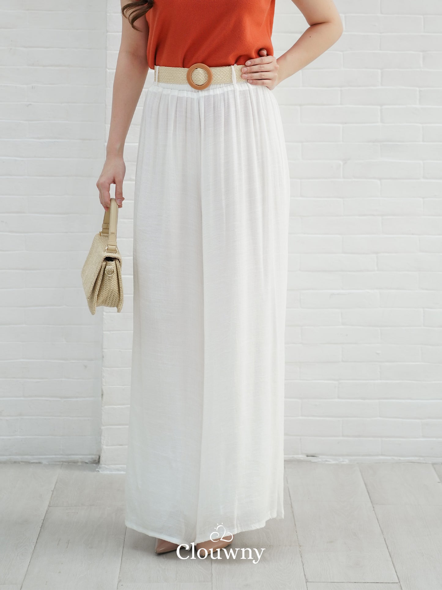 Adel Cullotes Pants - White