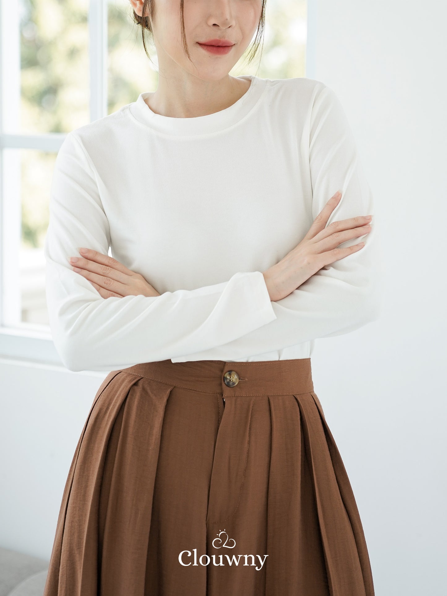 Summer Longsleeve Top - White