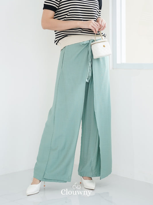 Dylan Wrap Cullotes - Mint