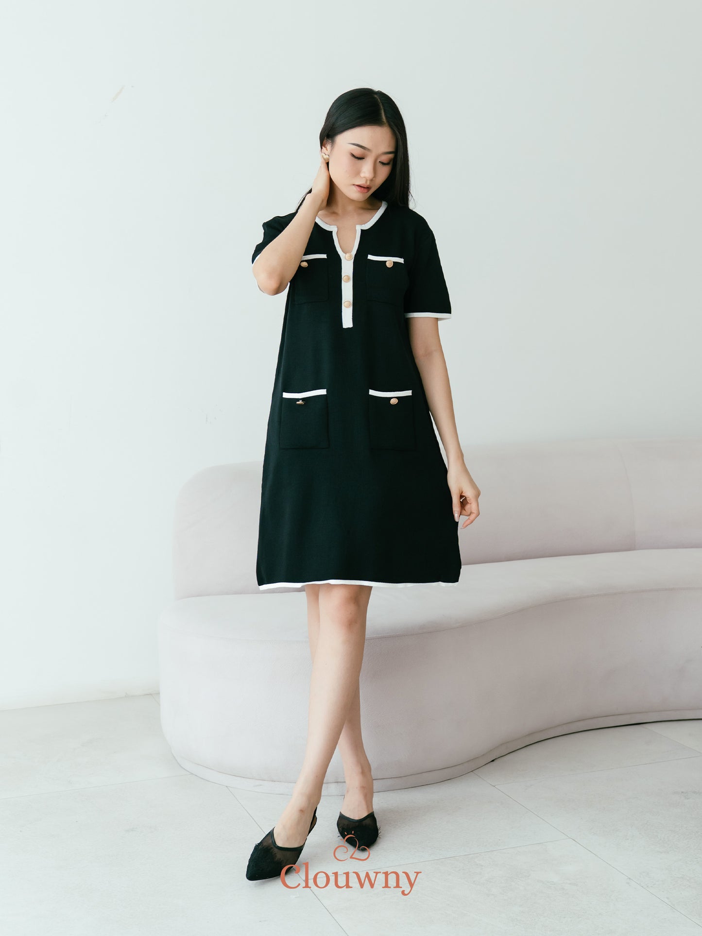 Ventura Knit Dress - Black