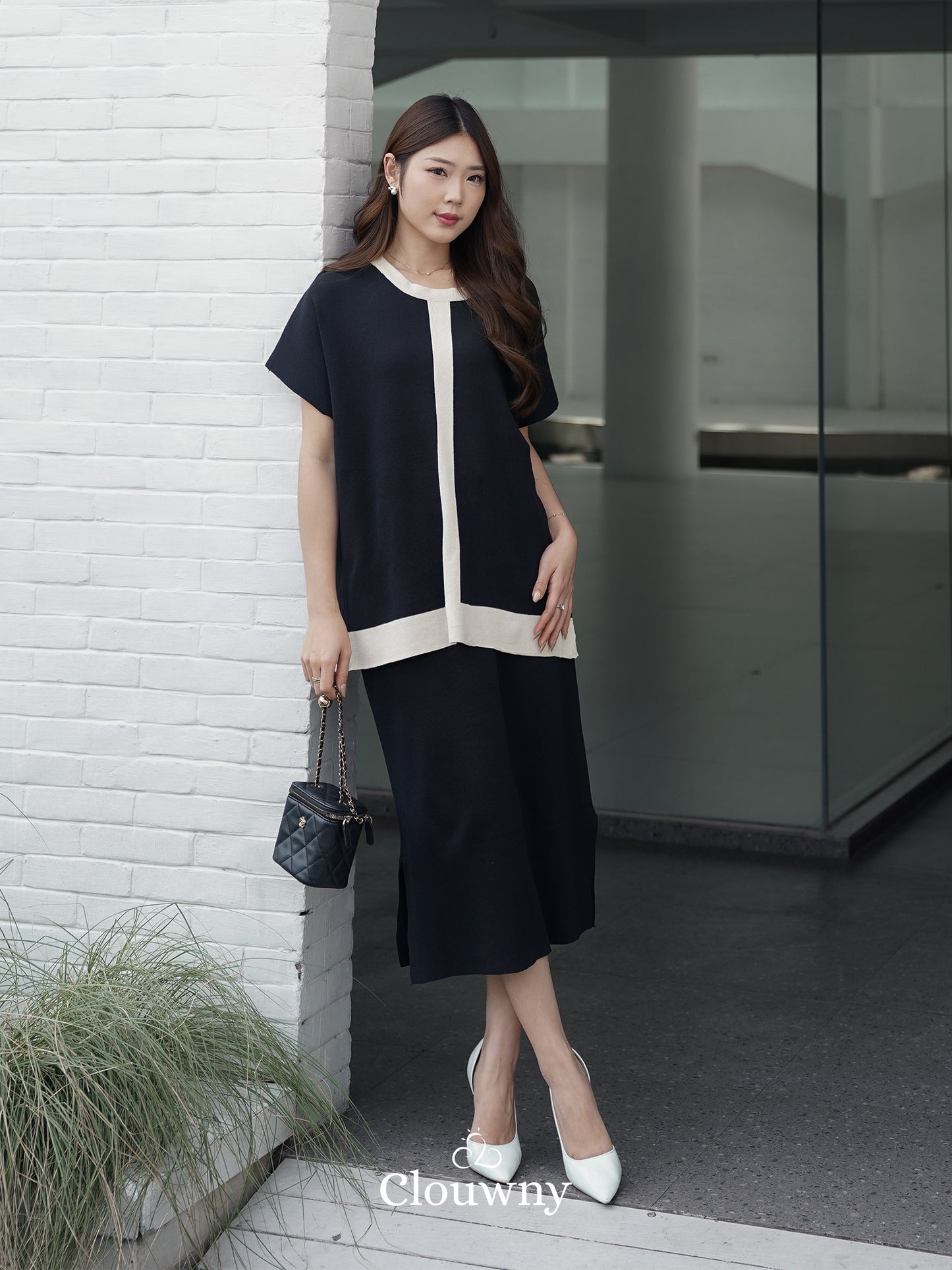 Cherish Knit Set - Black