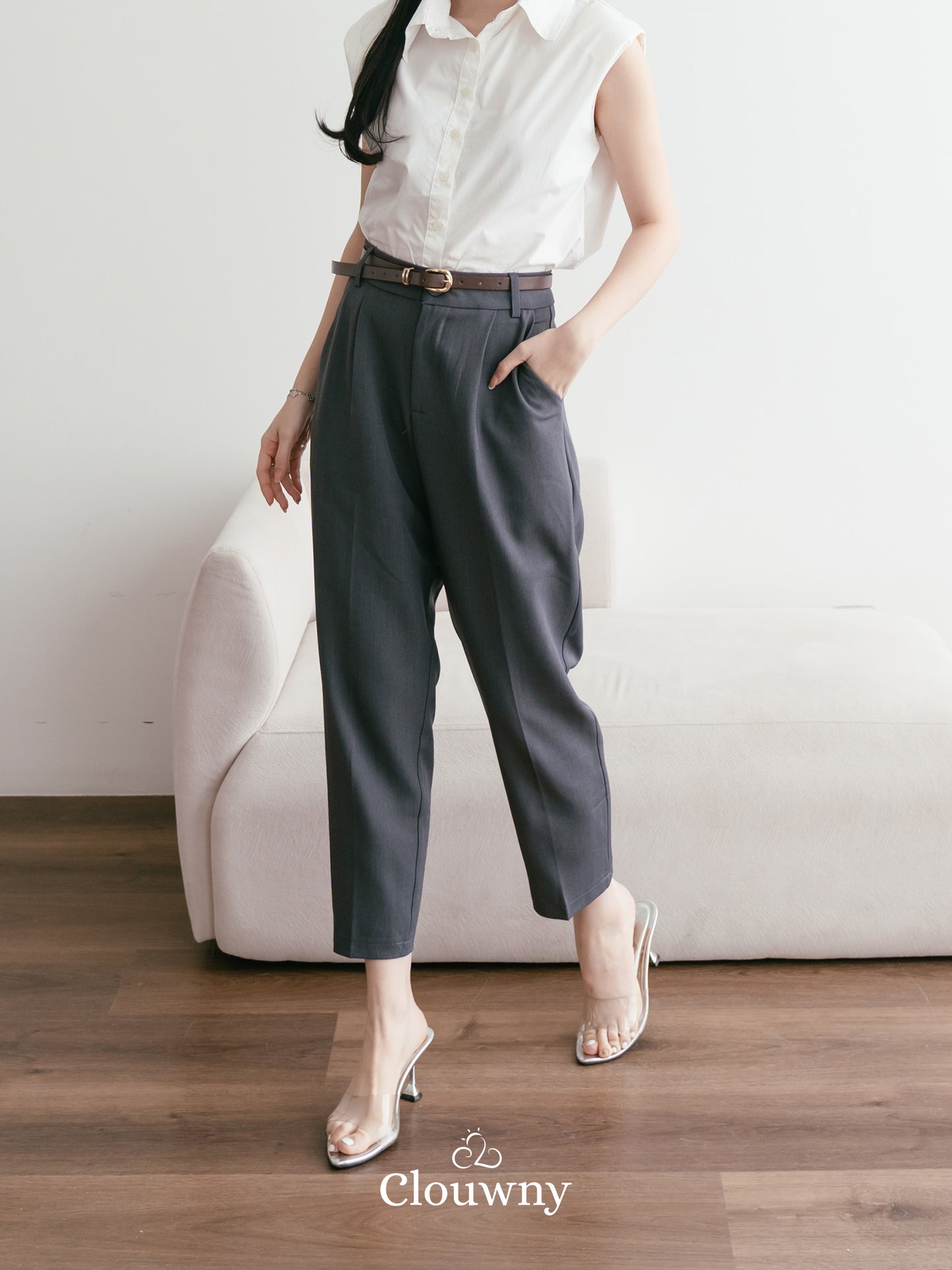 Willy Office Pants - Grey
