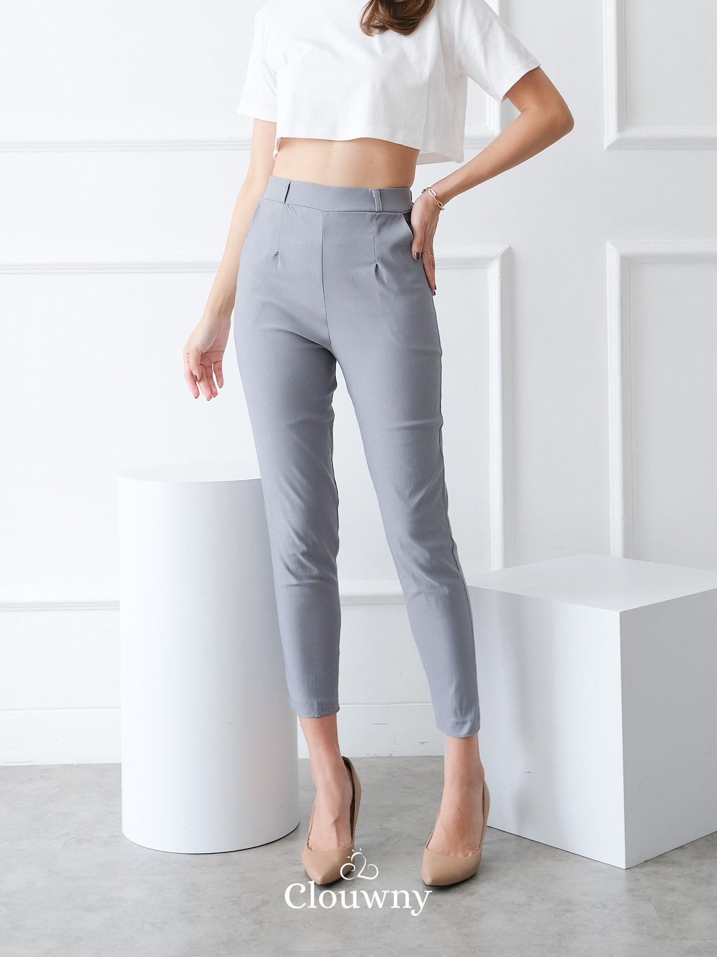 Chino Pants - Light Grey