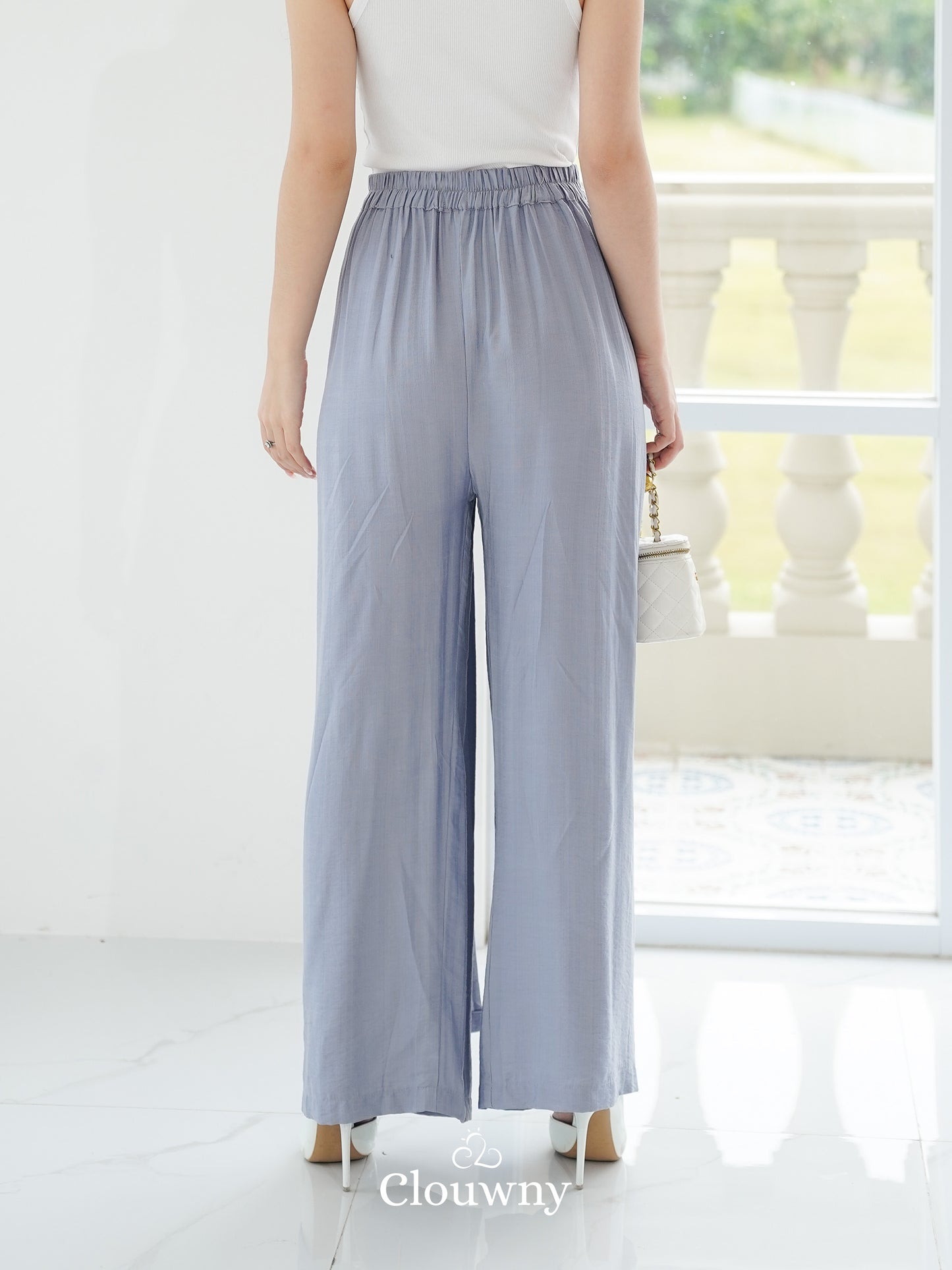 Dylan Wrap Cullotes - Blue