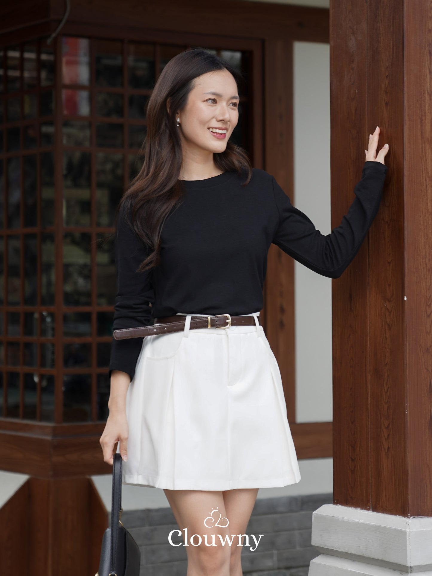 Naya Pocket Skort - White