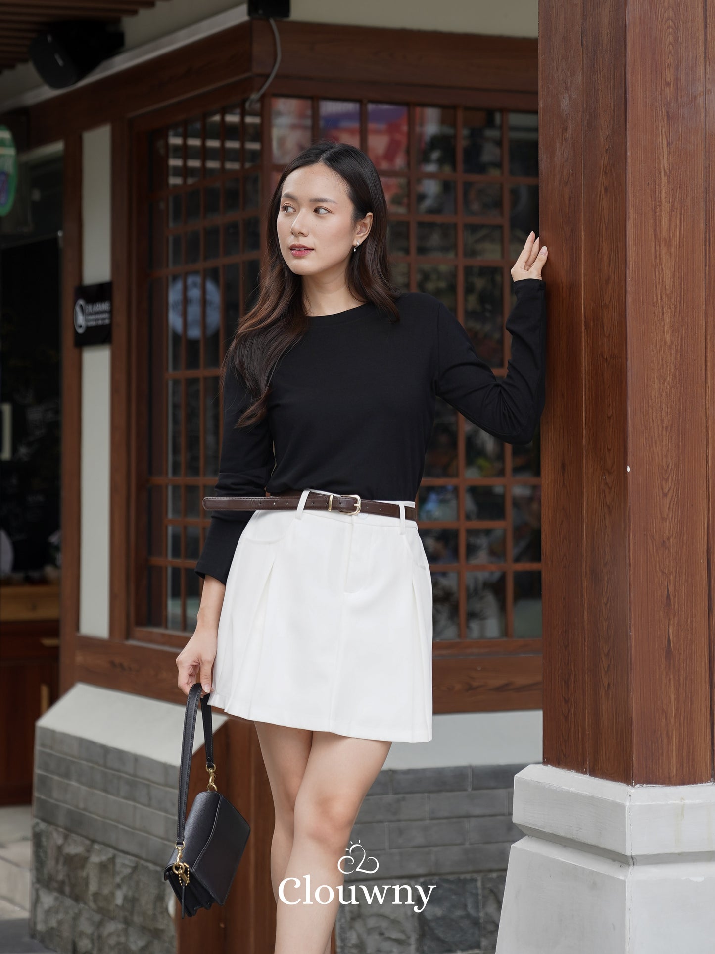 Naya Pocket Skort - White