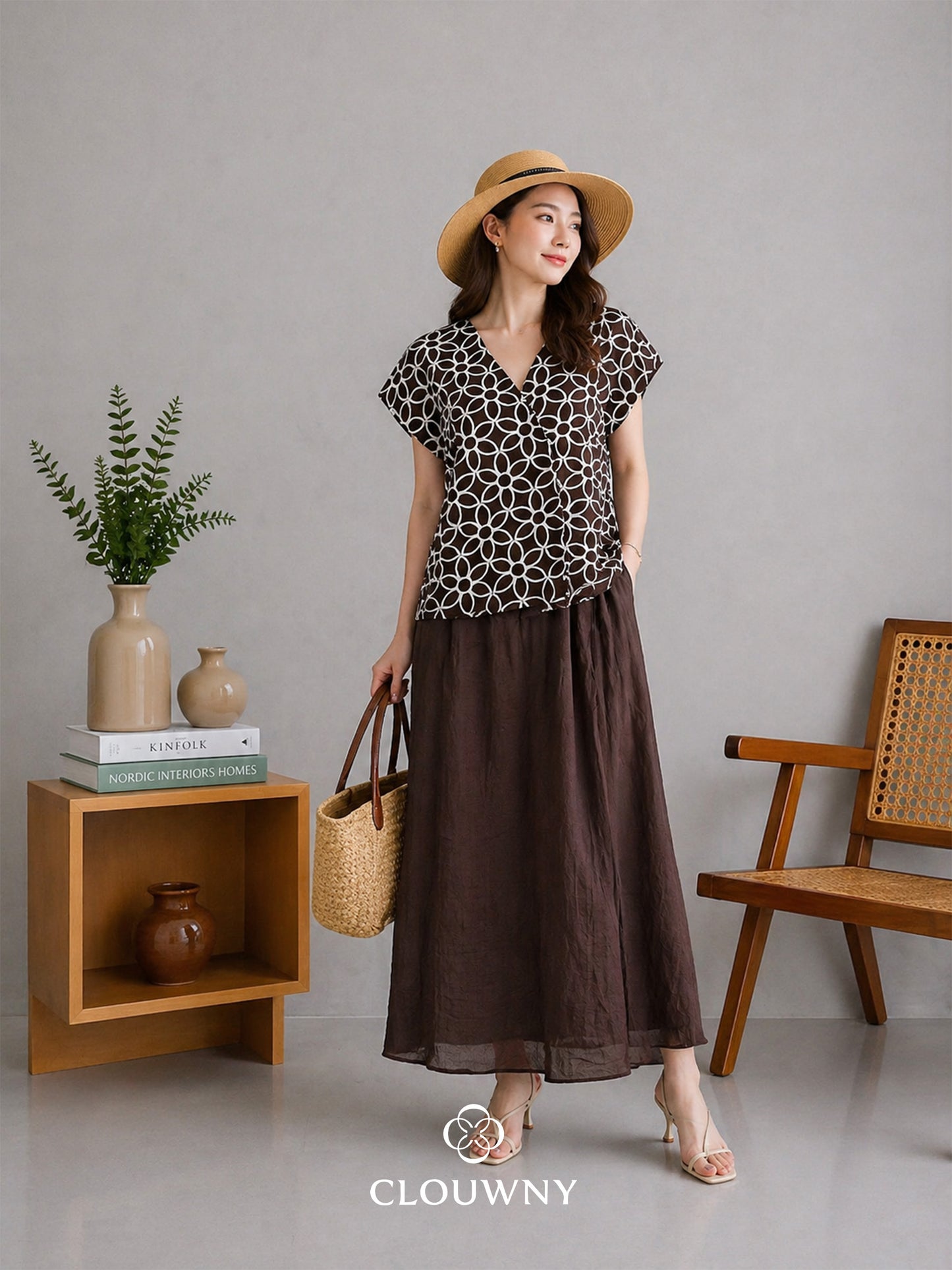 Aslan Flower Set - Dark Choco