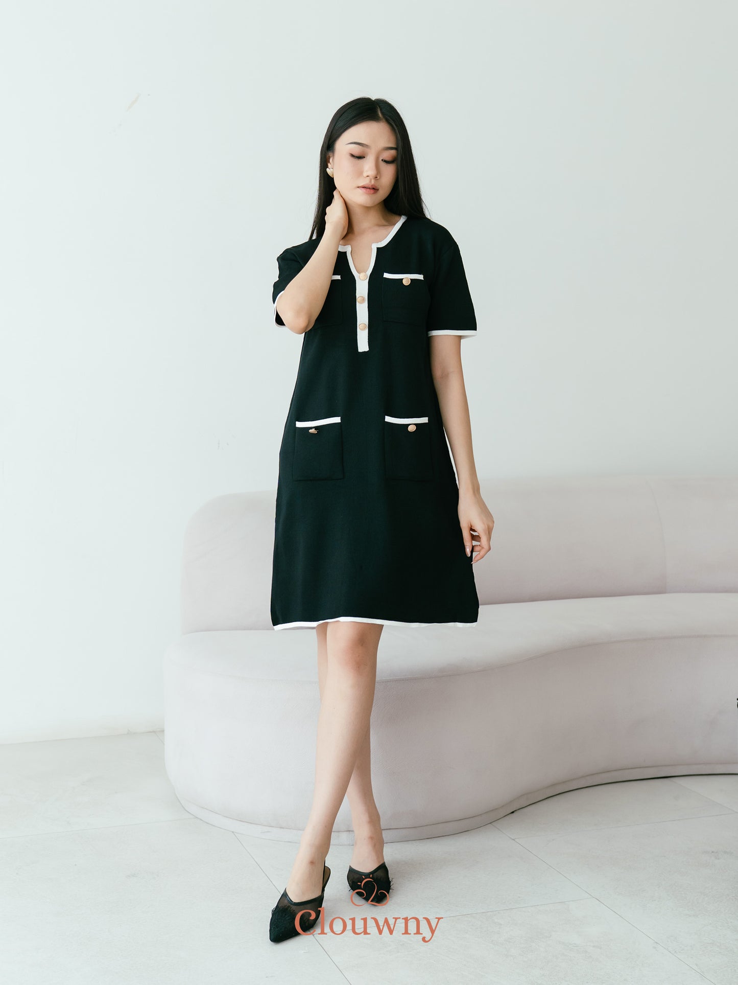Ventura Knit Dress - Black