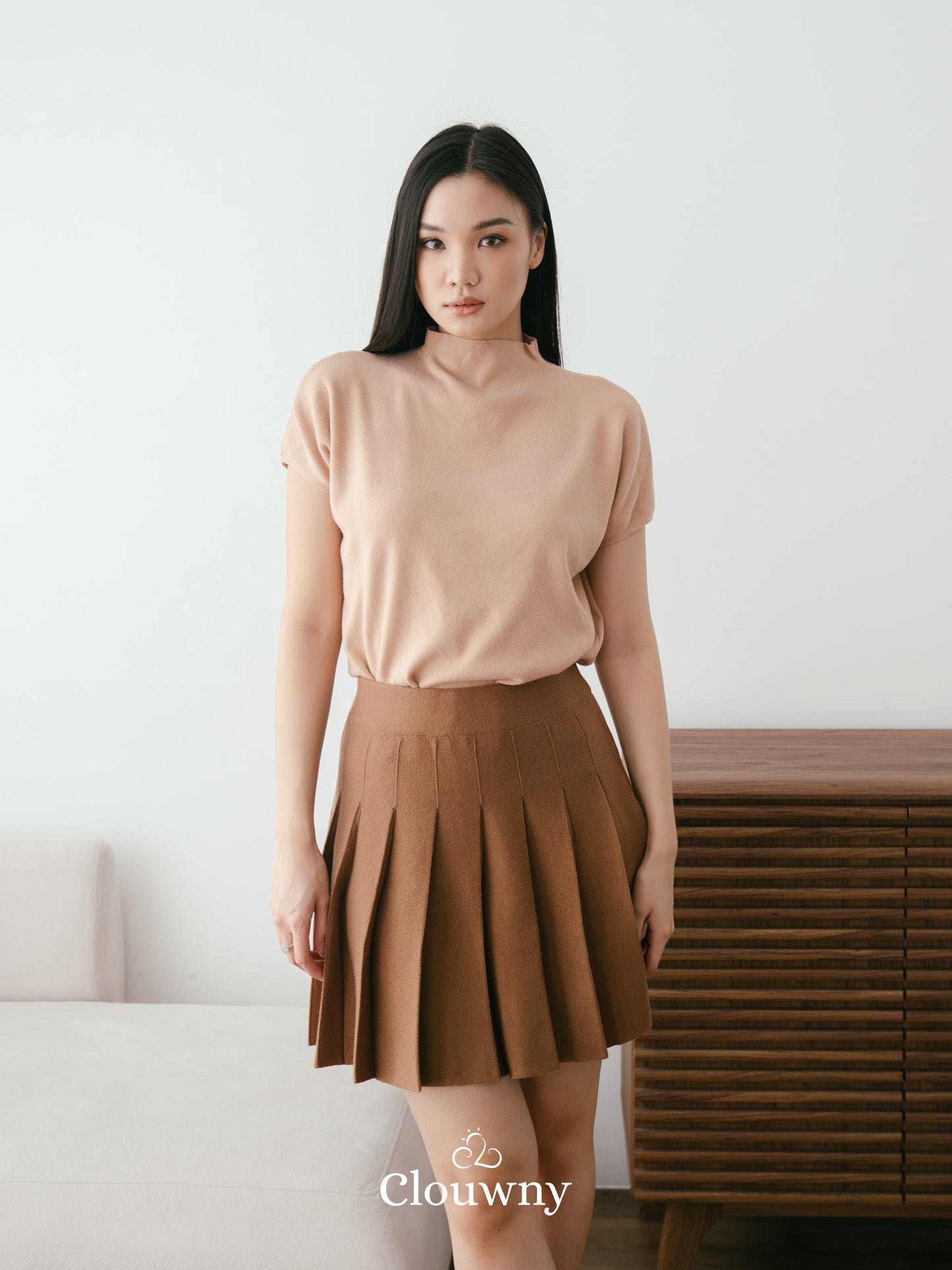 Semi Turtle Top - Sand