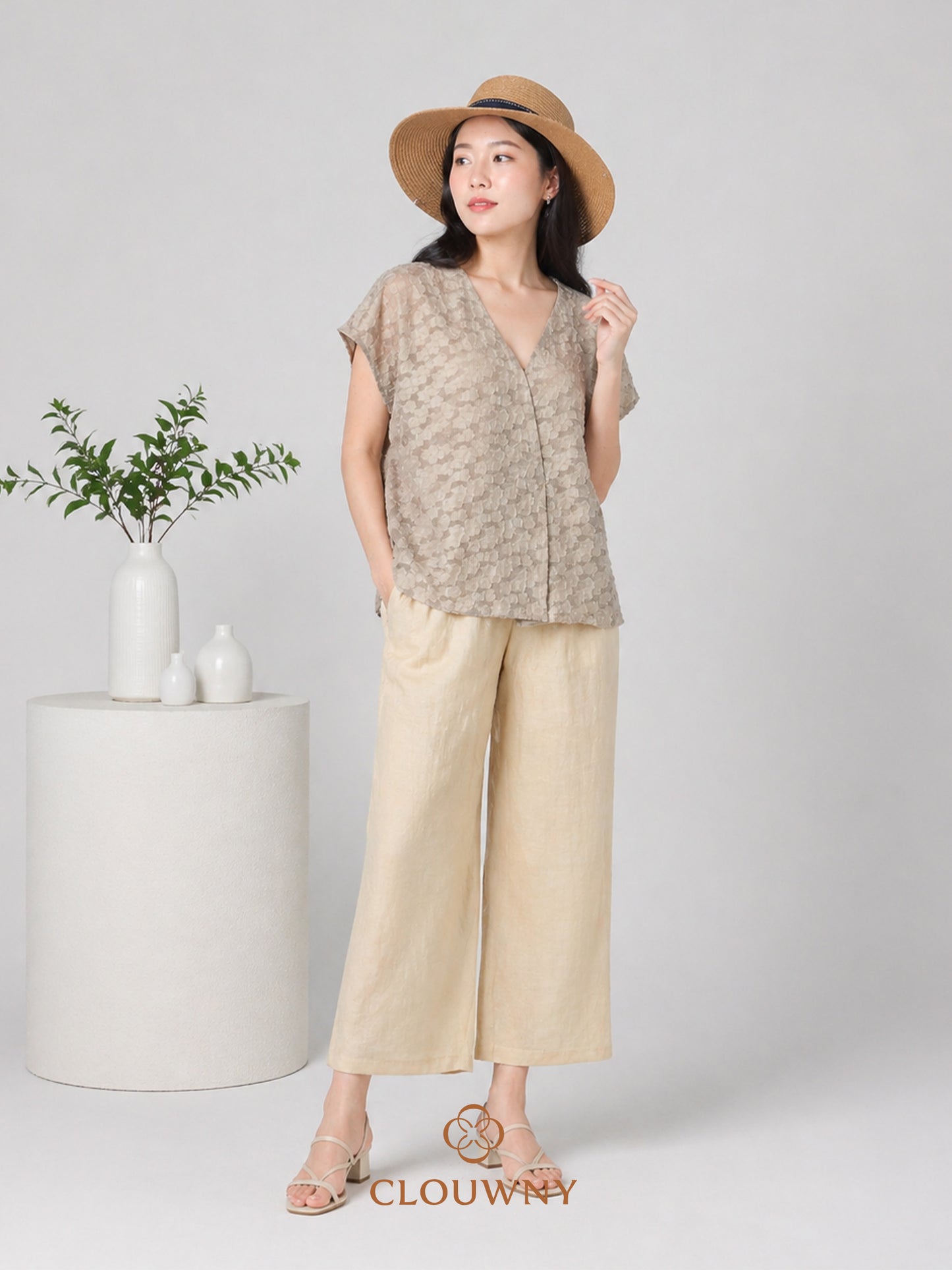Valuna Mini Flower Set - Khaki