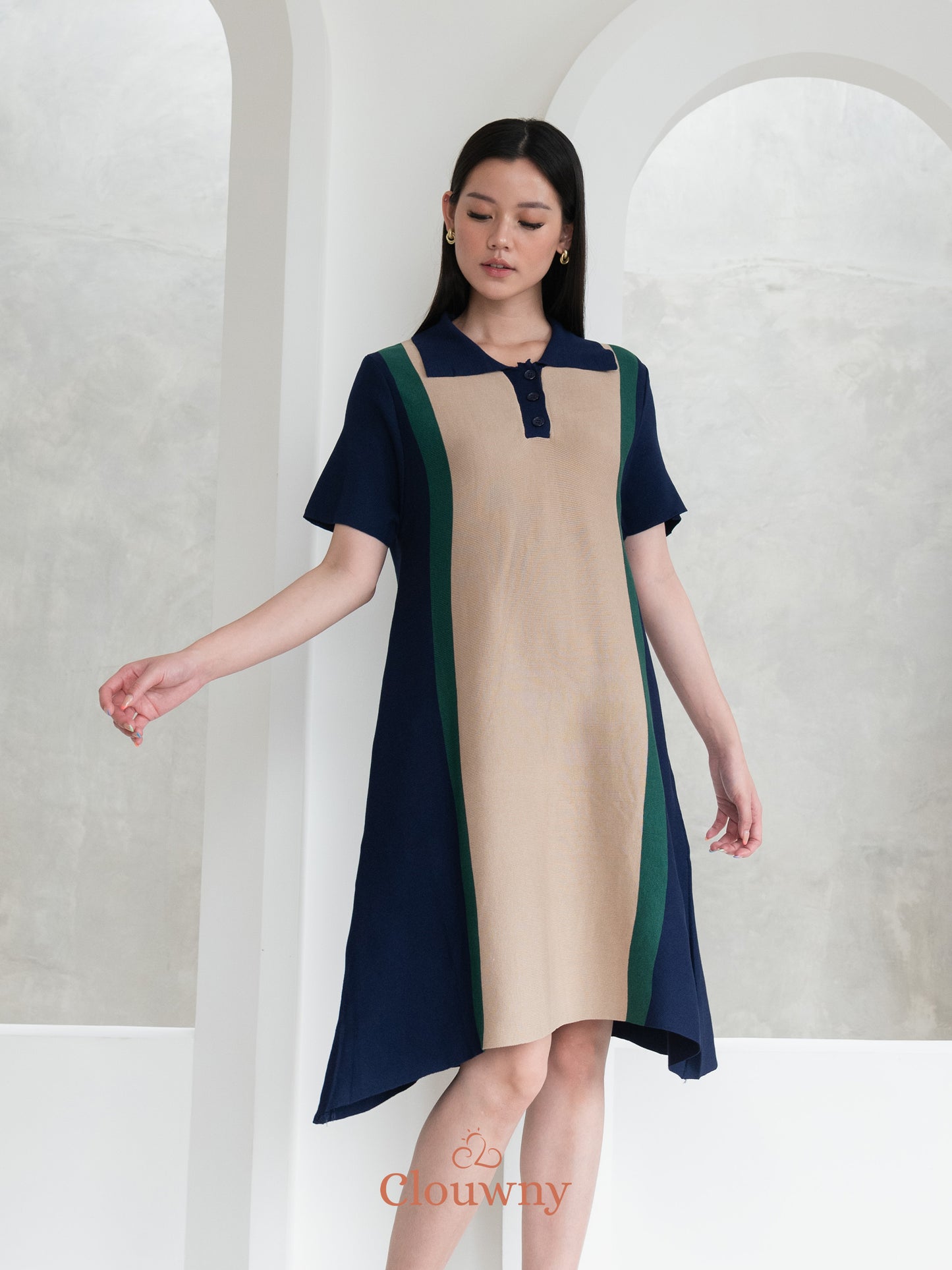 Pimp Dress Knitt - Navy