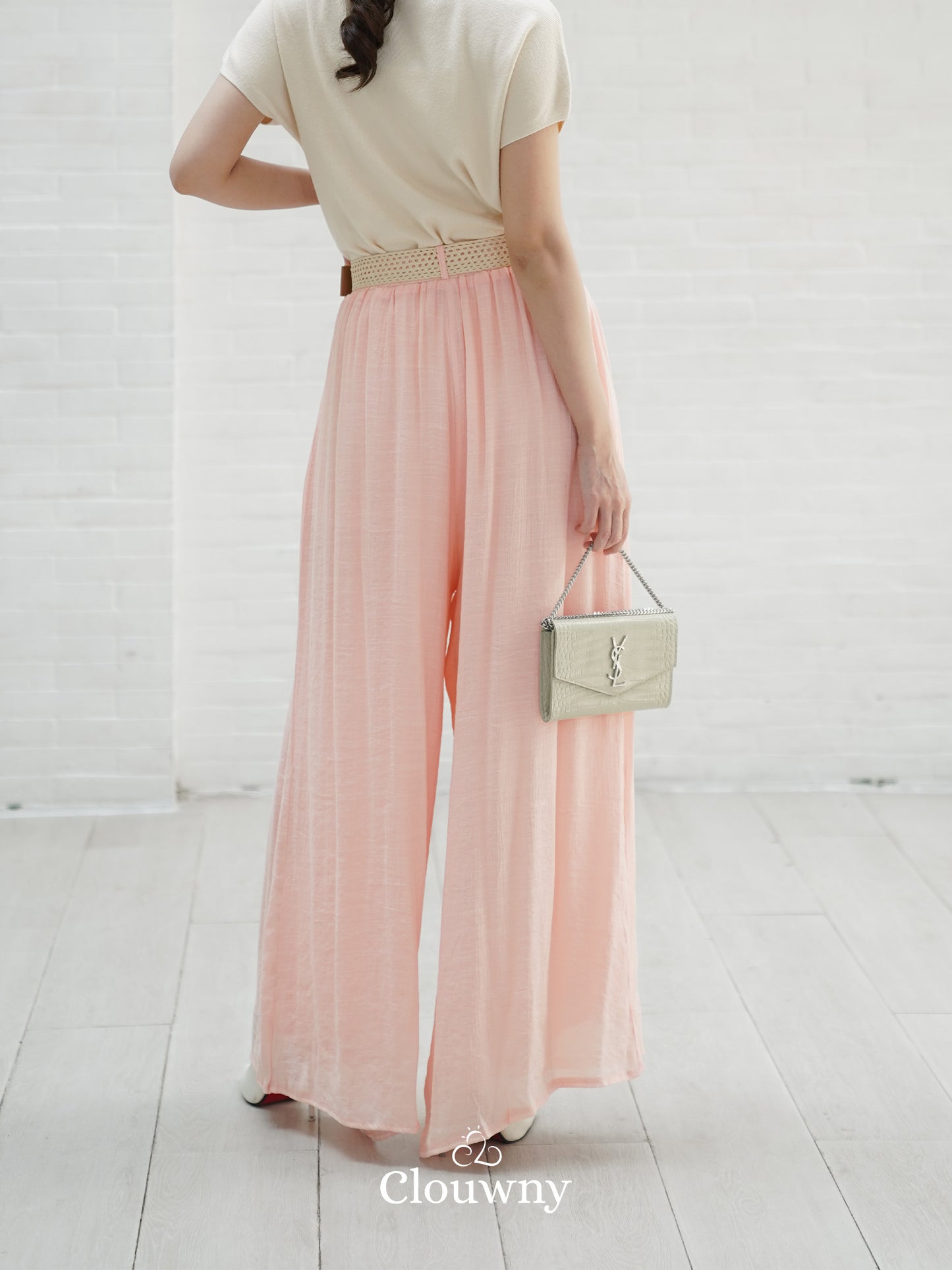 Adel Cullotes Pants - Peach