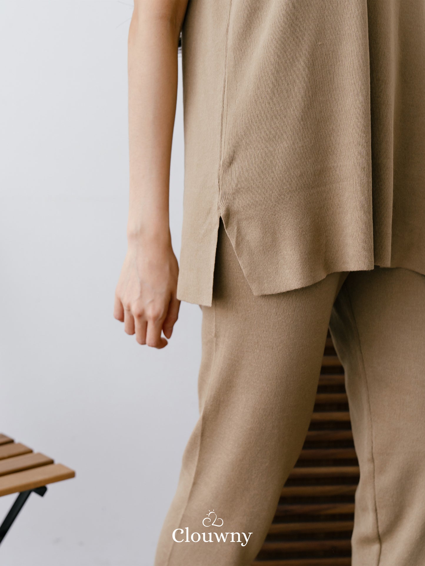 Moreno Knit Set - Khaki