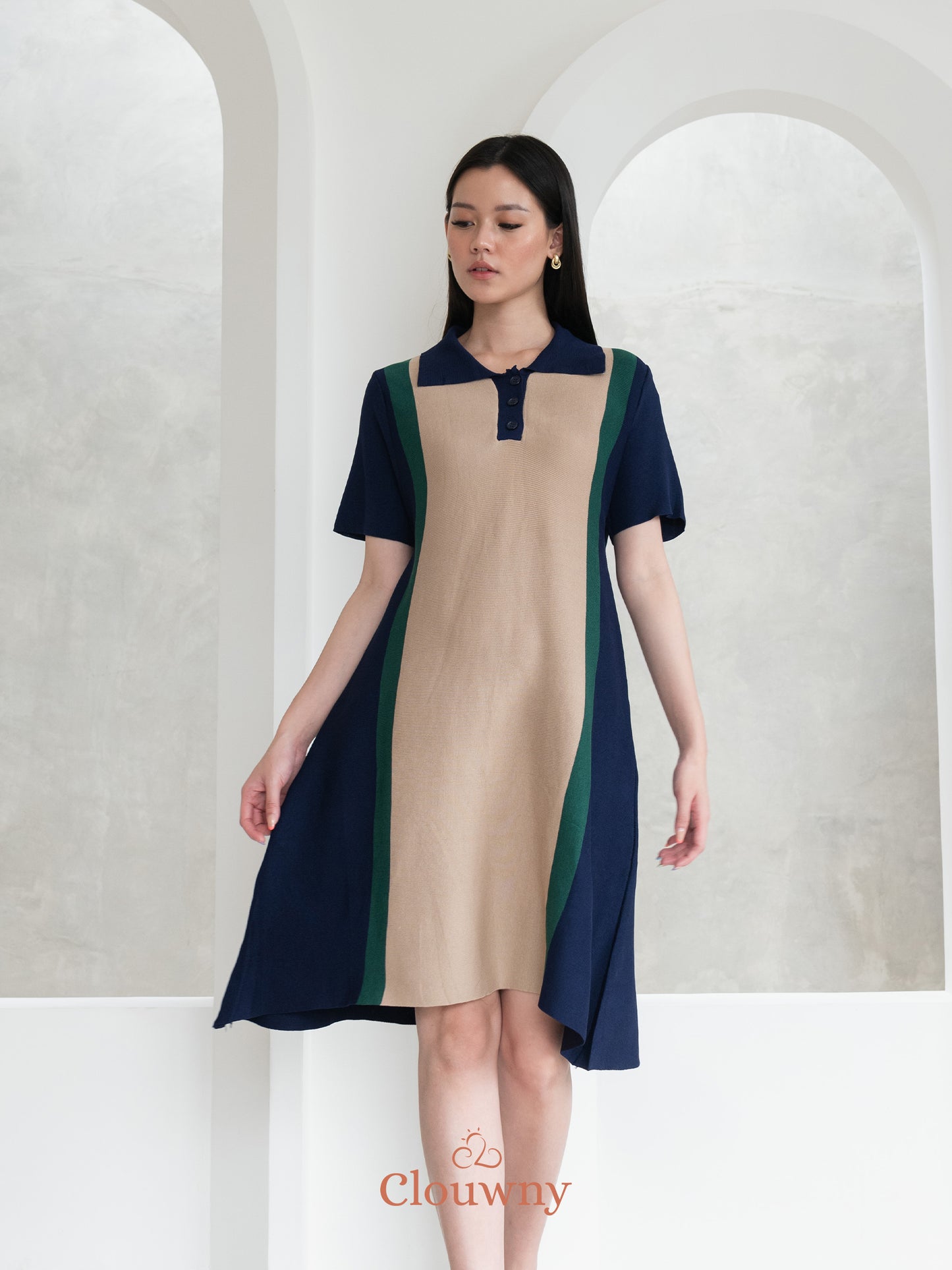 Pimp Dress Knitt - Navy