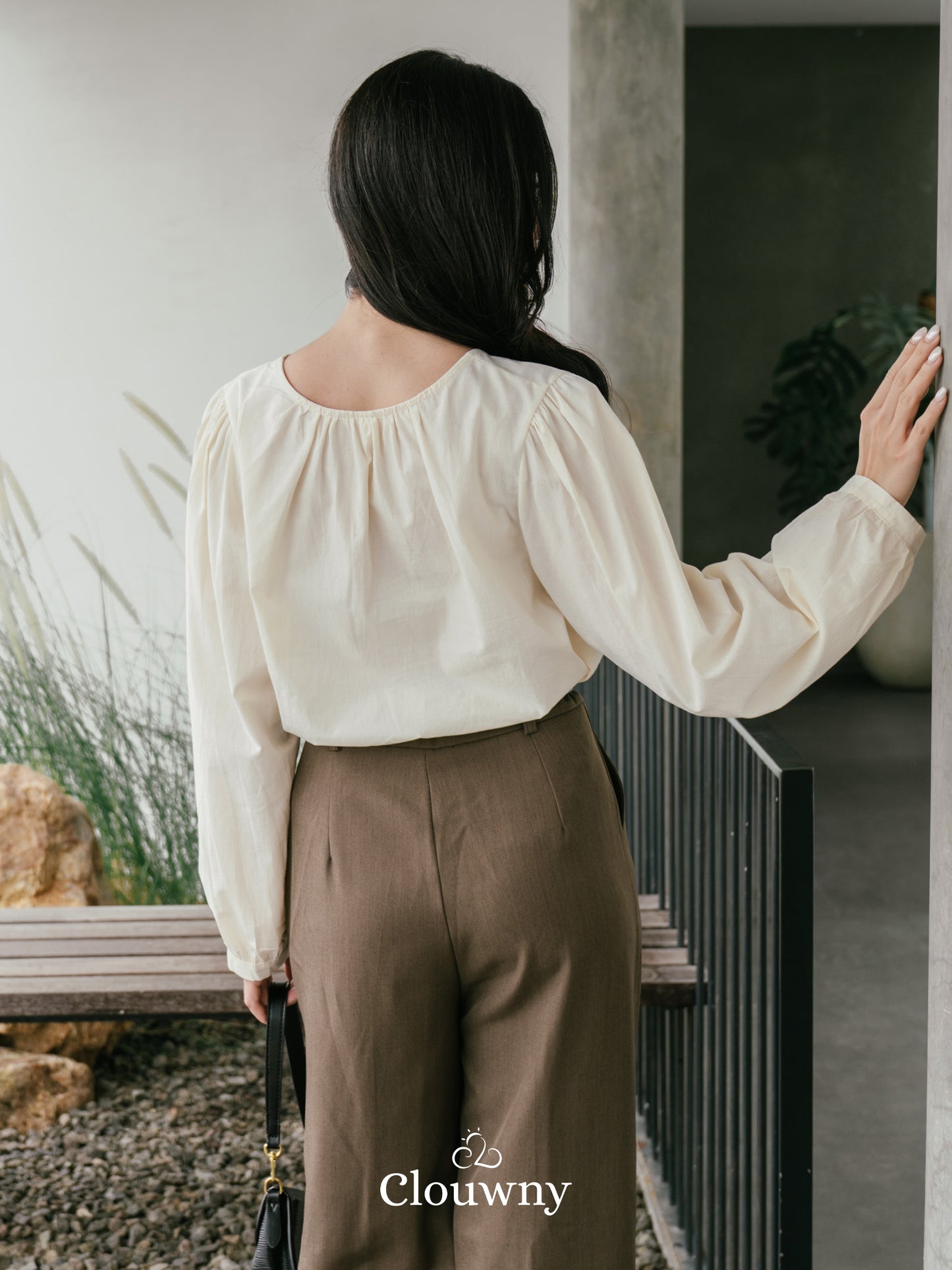 Mine Cotton Blouse - Cream