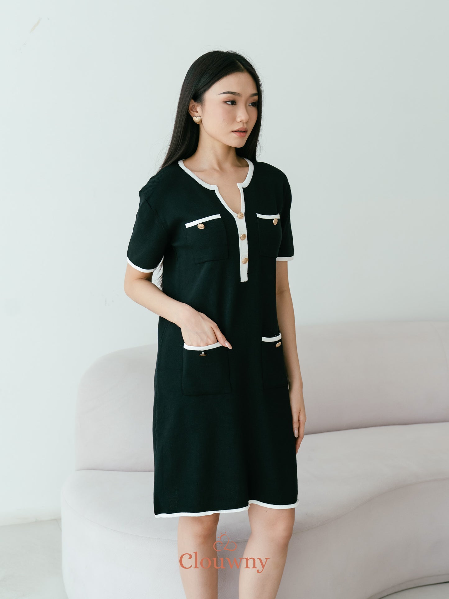 Ventura Knit Dress - Black
