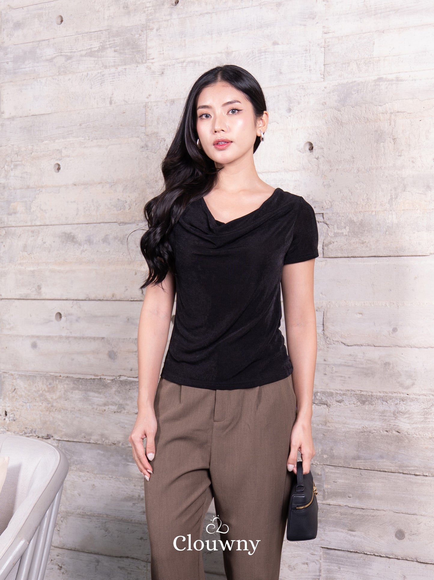 Marta String Top - Black