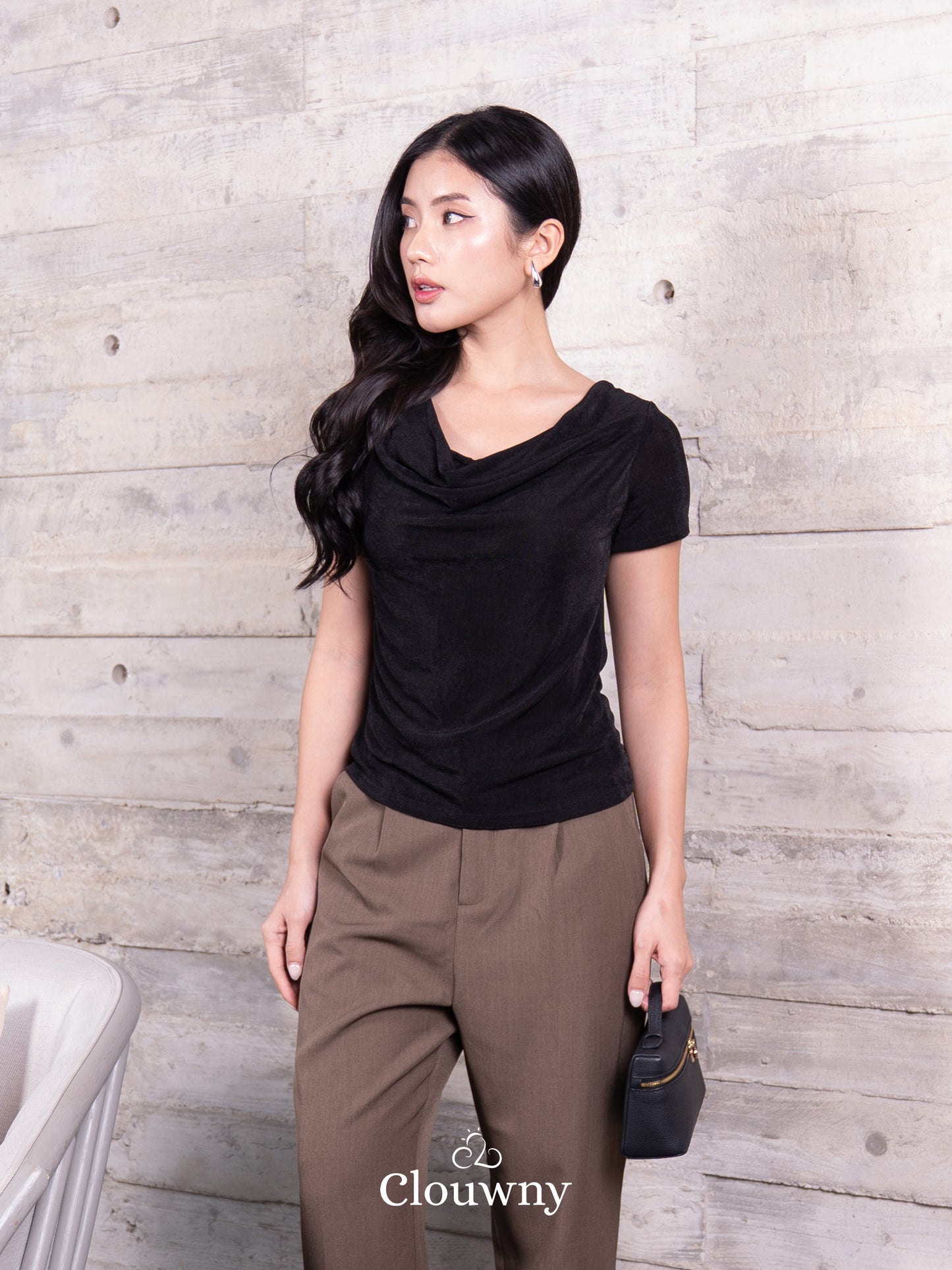 Marta String Top - Black