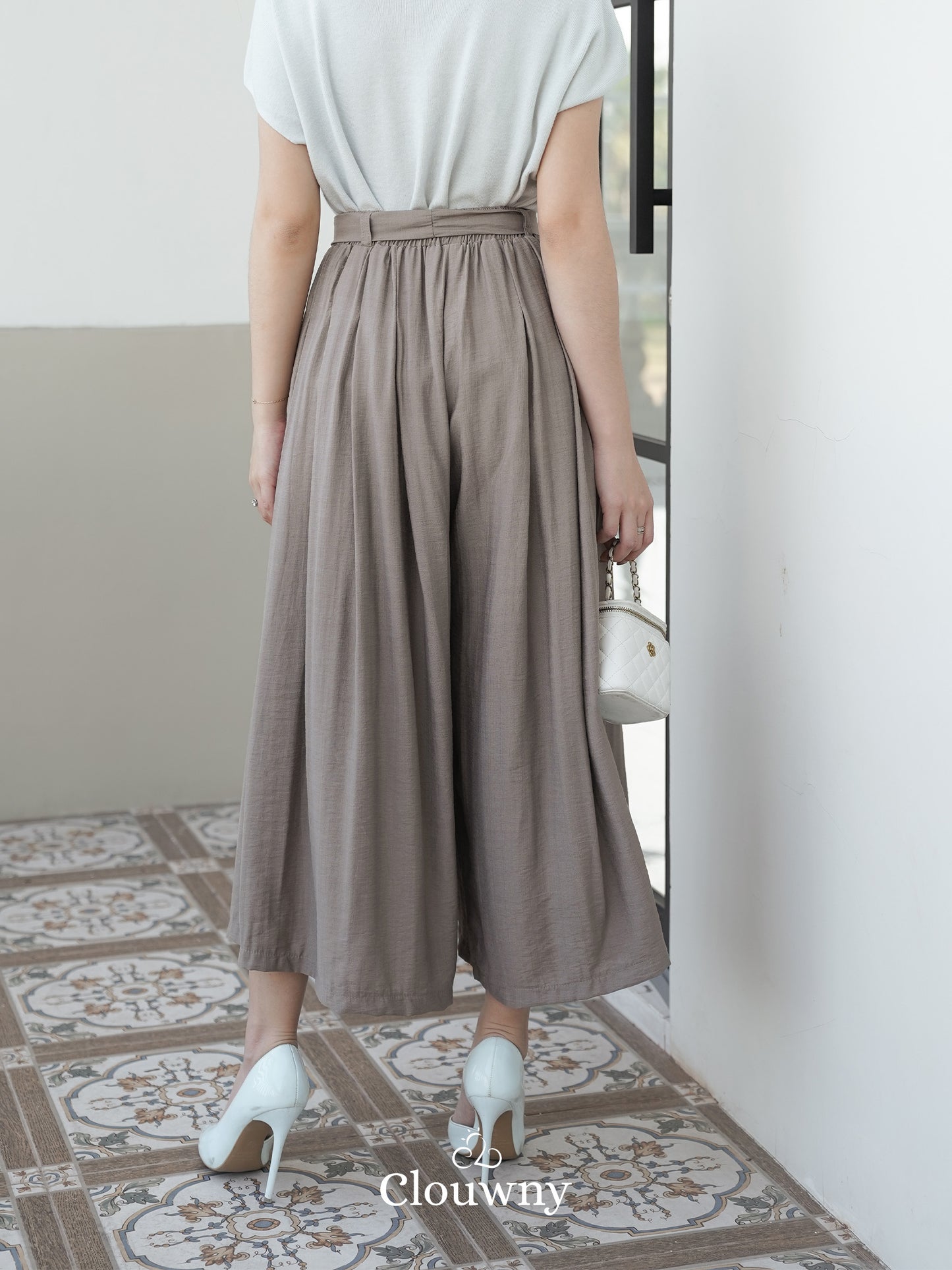 Emilia Cullote Pants - Oat