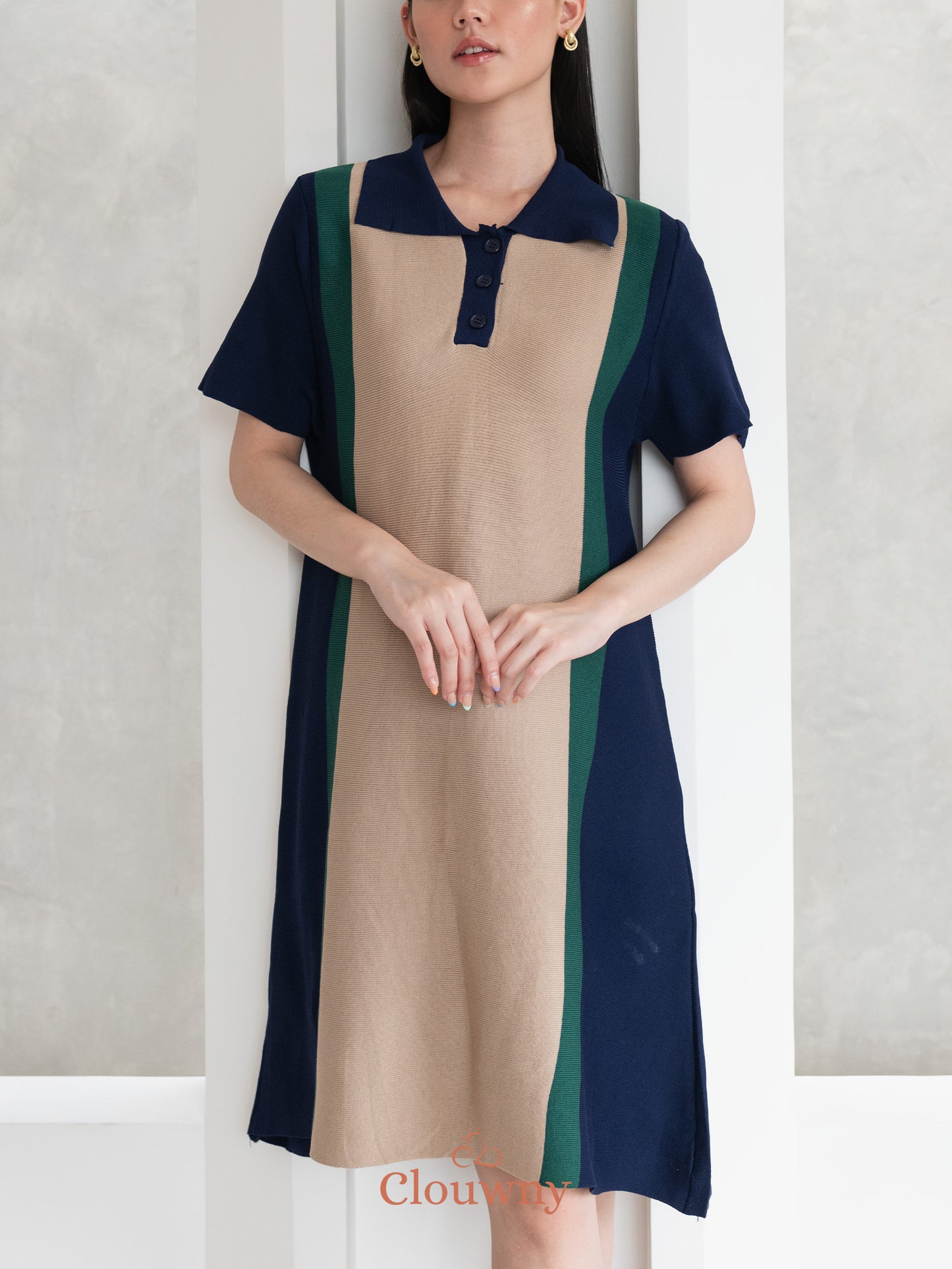 Pimp Dress Knitt - Navy