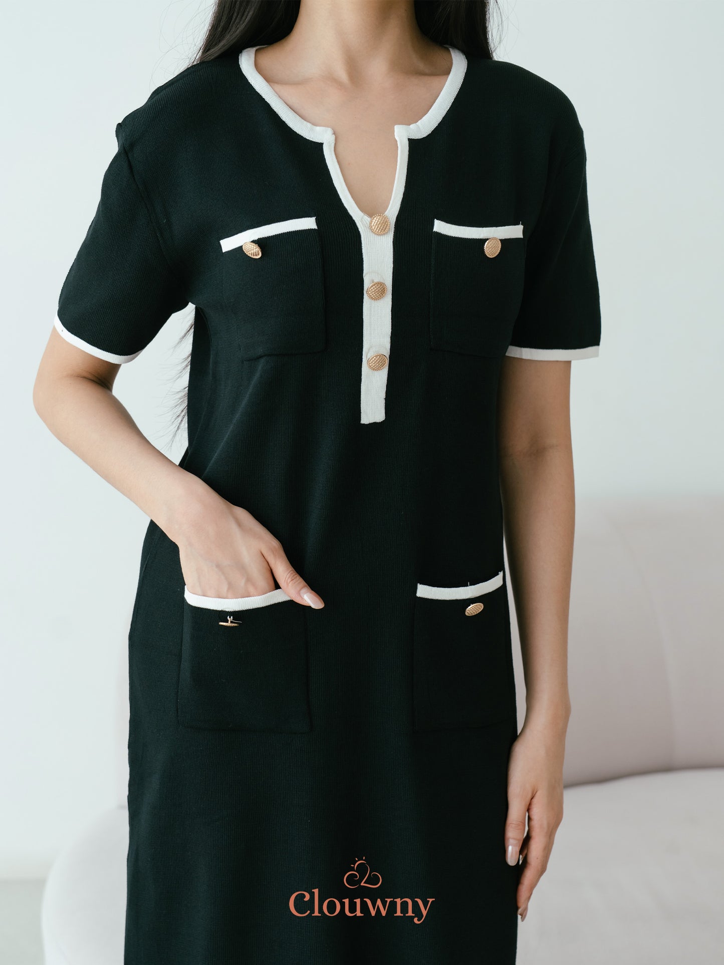 Ventura Knit Dress - Black
