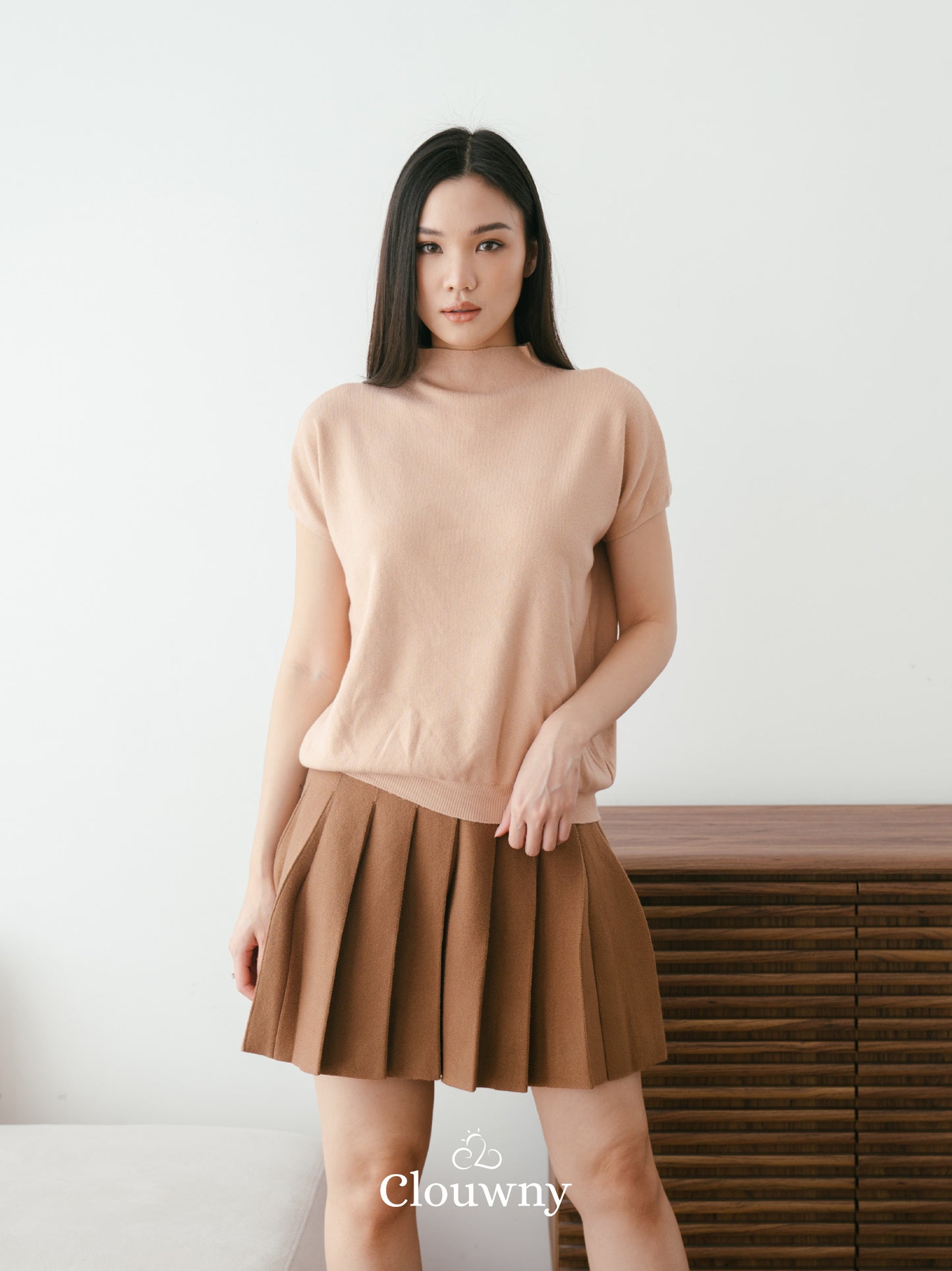 Semi Turtle Top - Sand