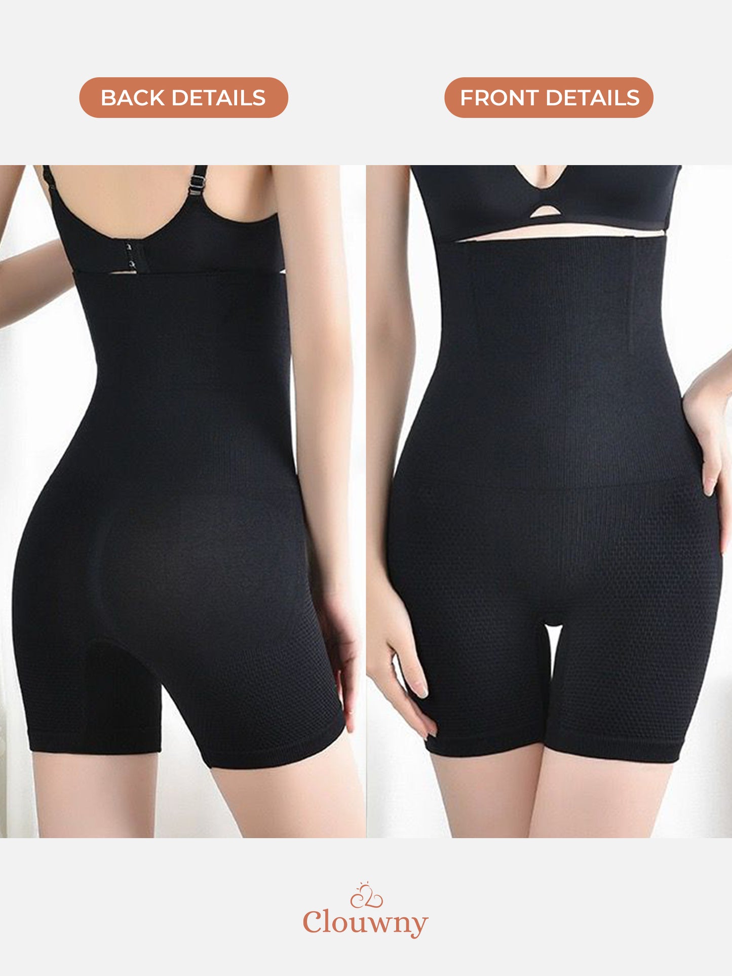 Seamless Sliming Corset - Black