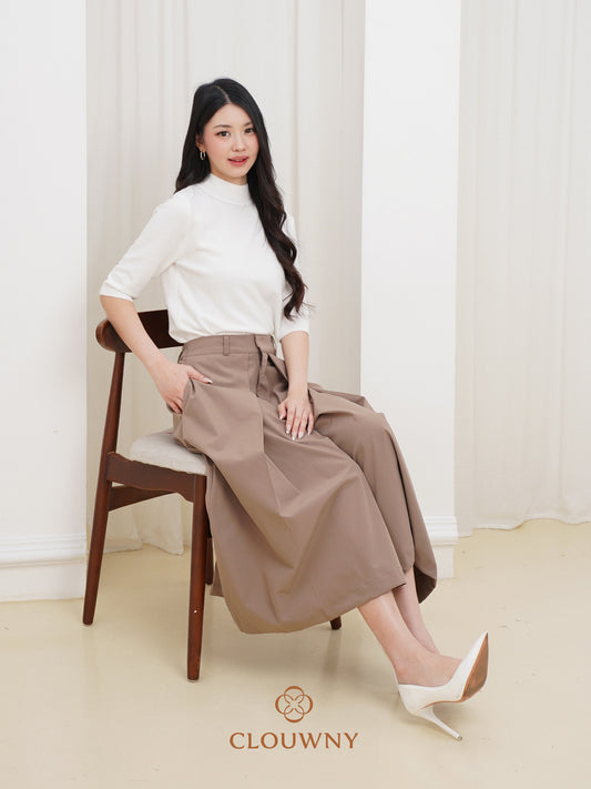 Okland Cullotes Pants - Taupe