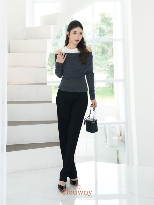Ollie Pencil Pants - Black
