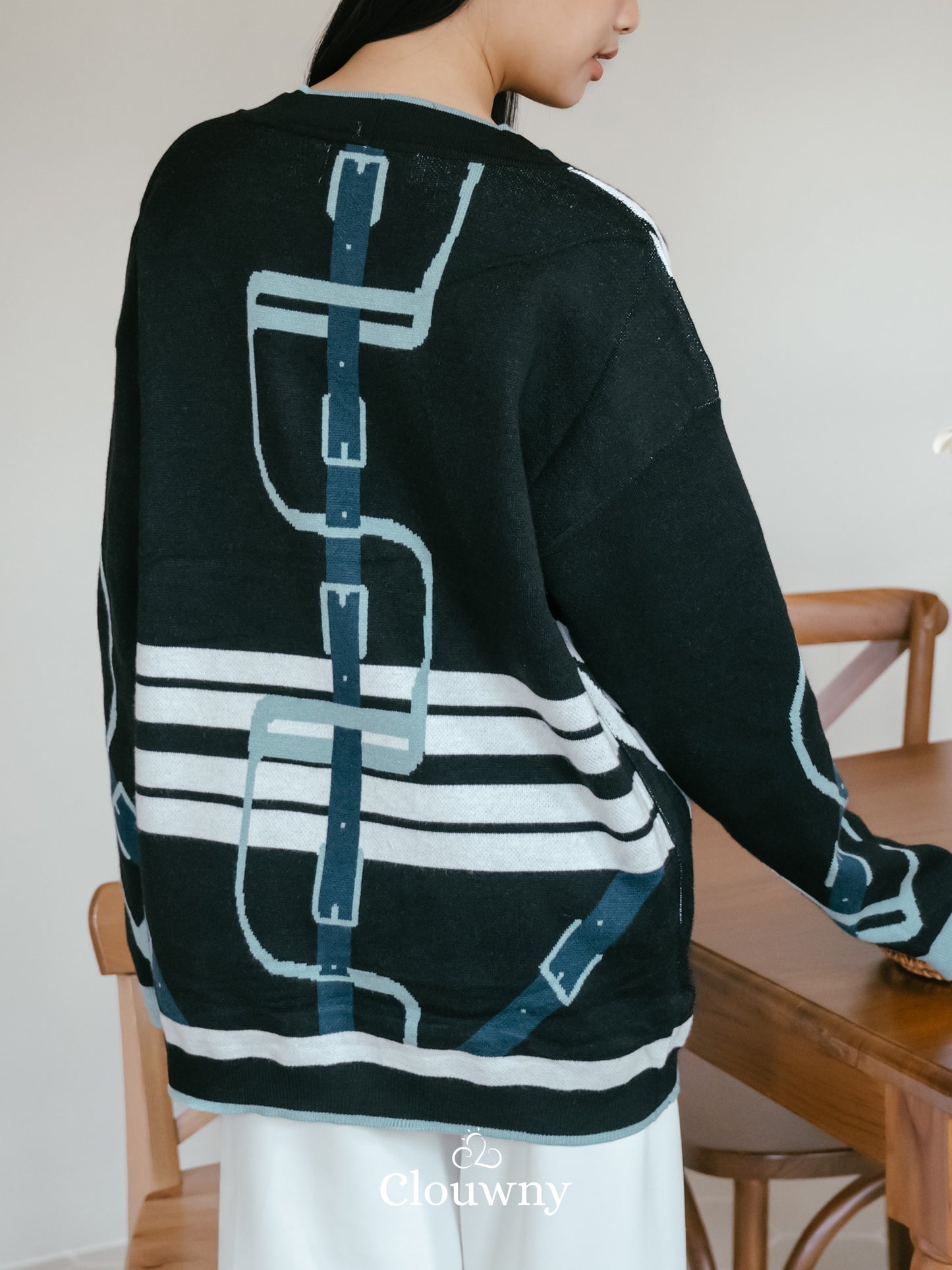 Piere Knit Cardigan - Black
